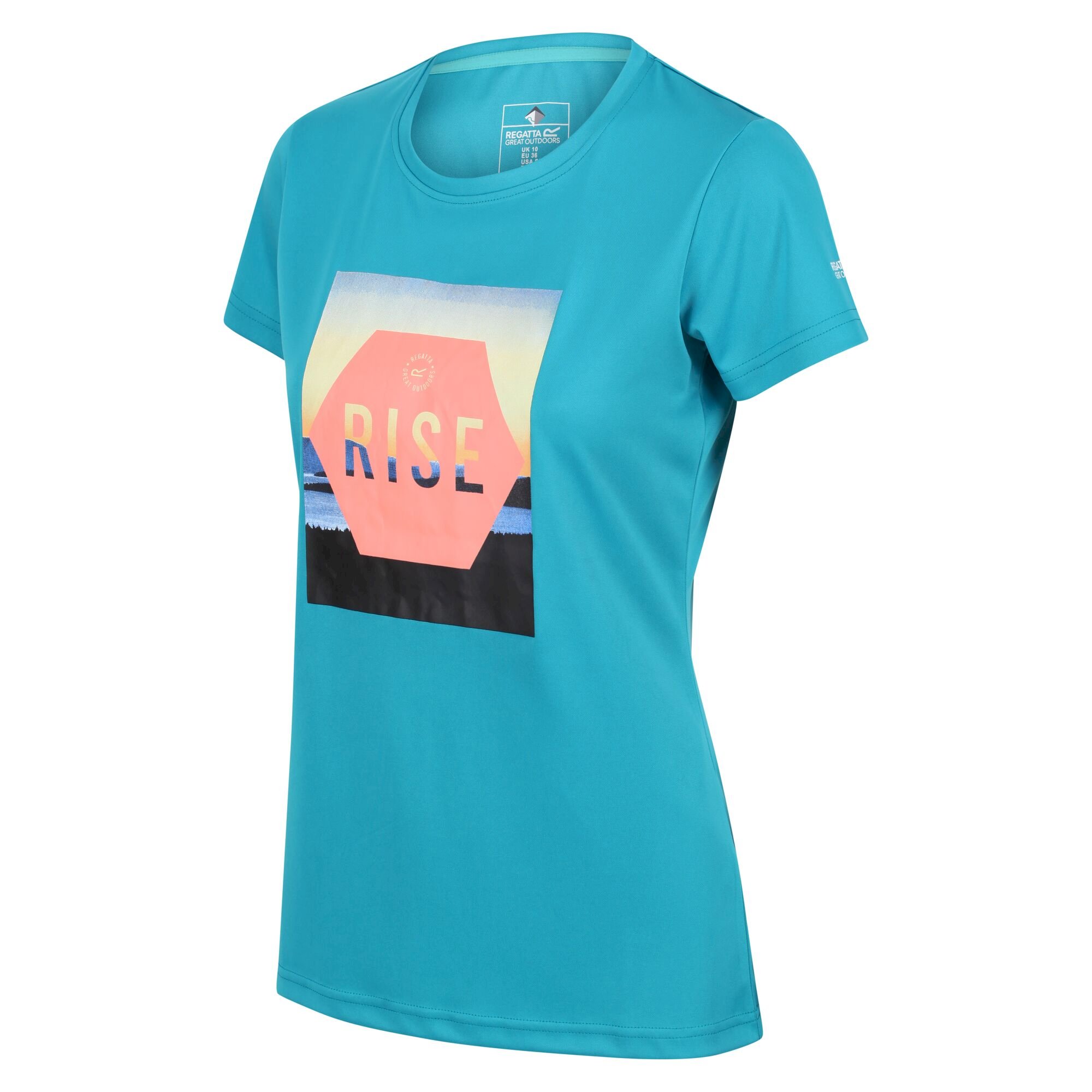 Women's Fingal VI Print T-Shirt | Enamel
