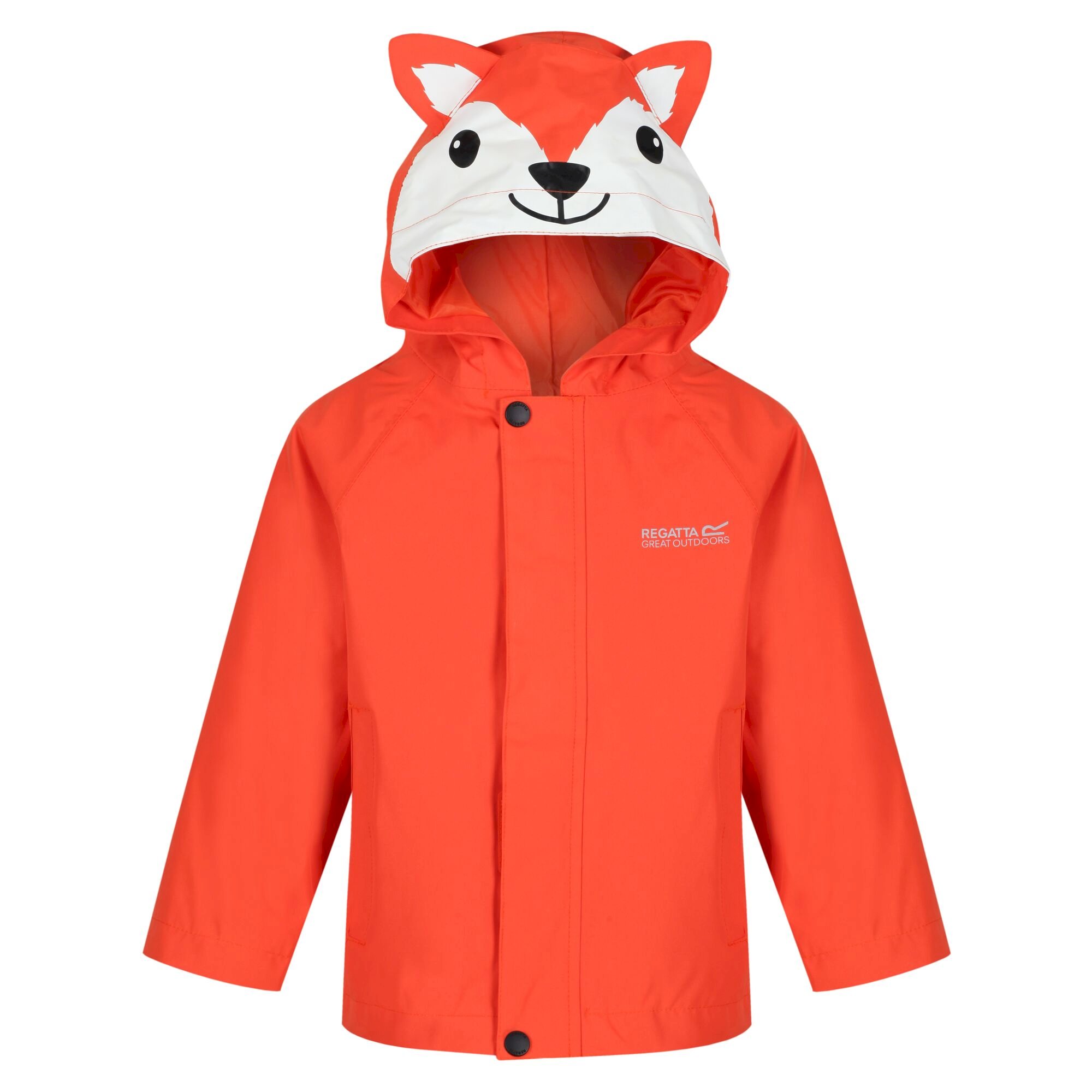 Kids' Animal Print Waterproof Jacket | Magma Fox