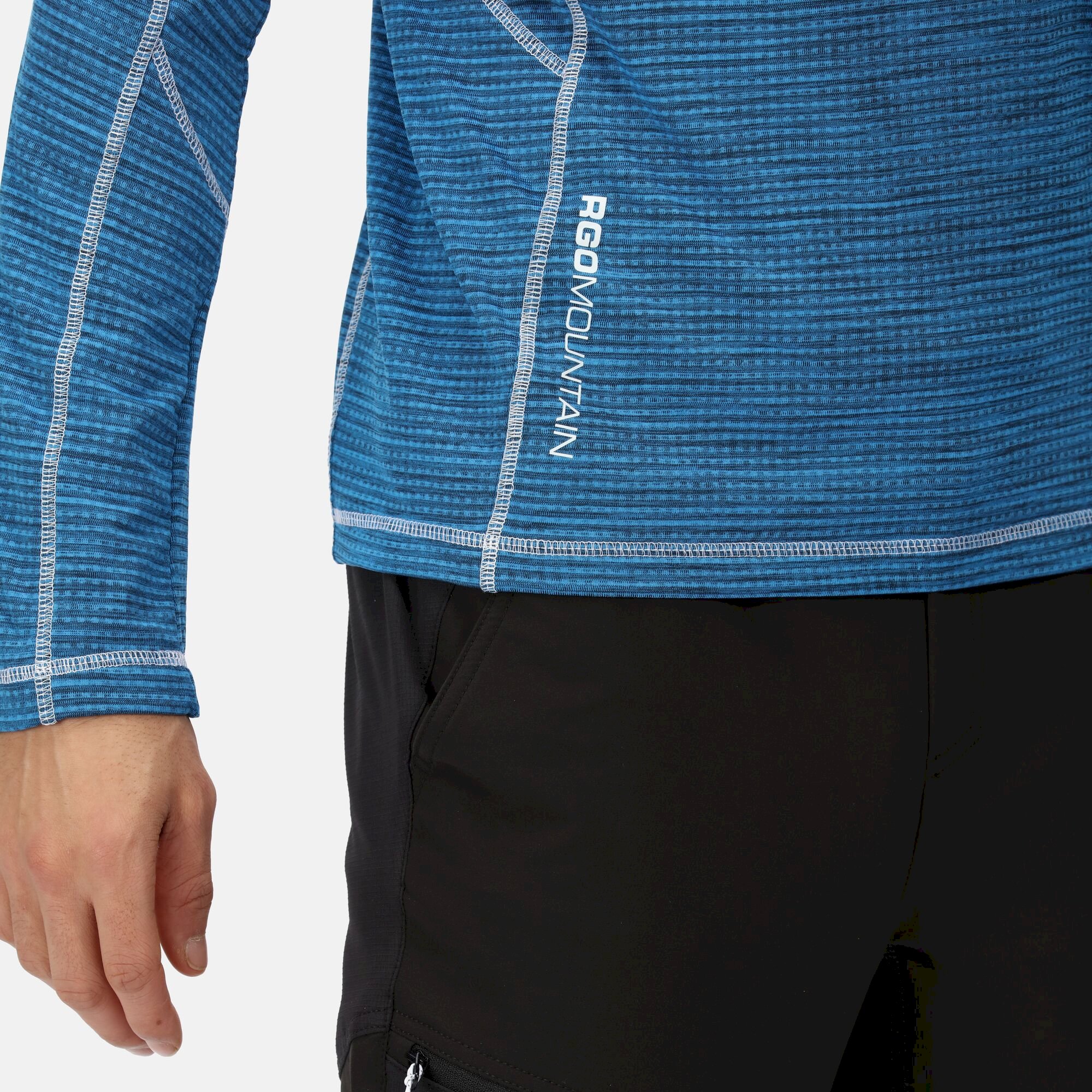Men's Yonder Half Zip Top | Skydiver Blue