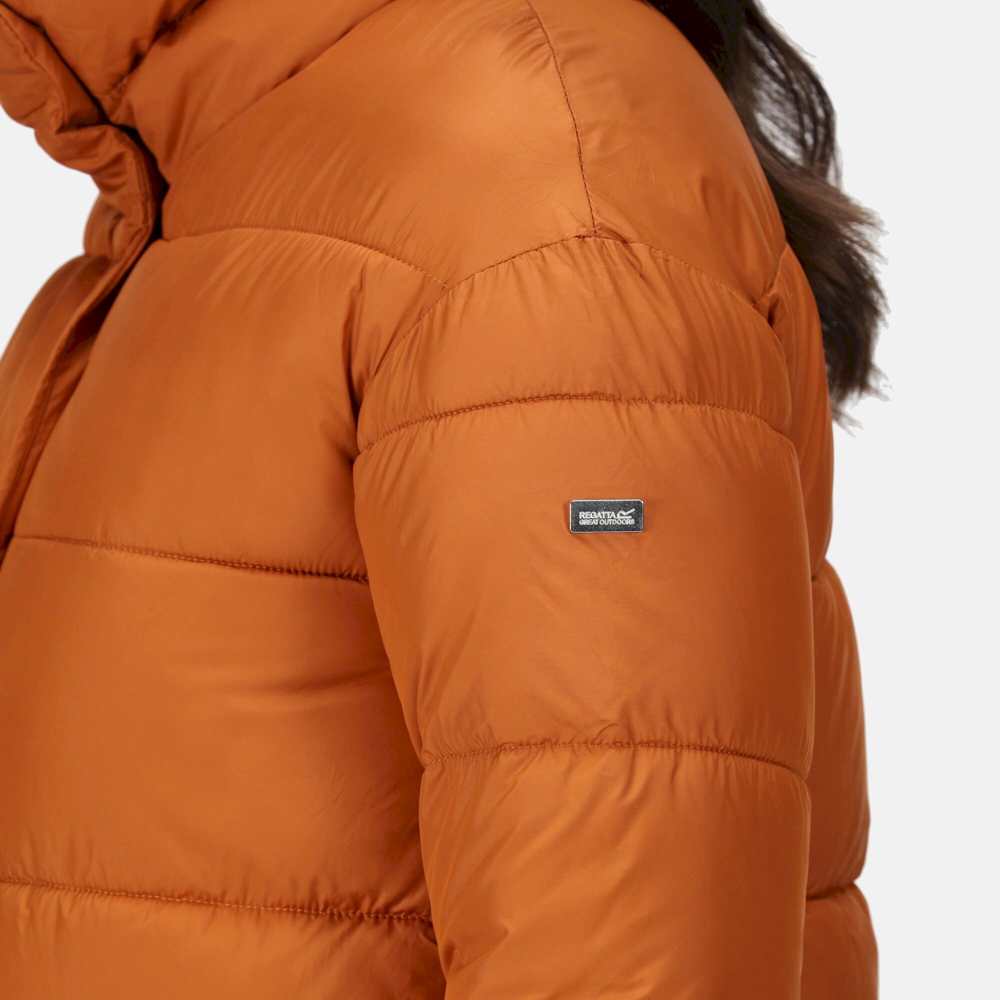 Giovanna Fletcher Collection - Raegan Puffer Jacket | Copper Almond