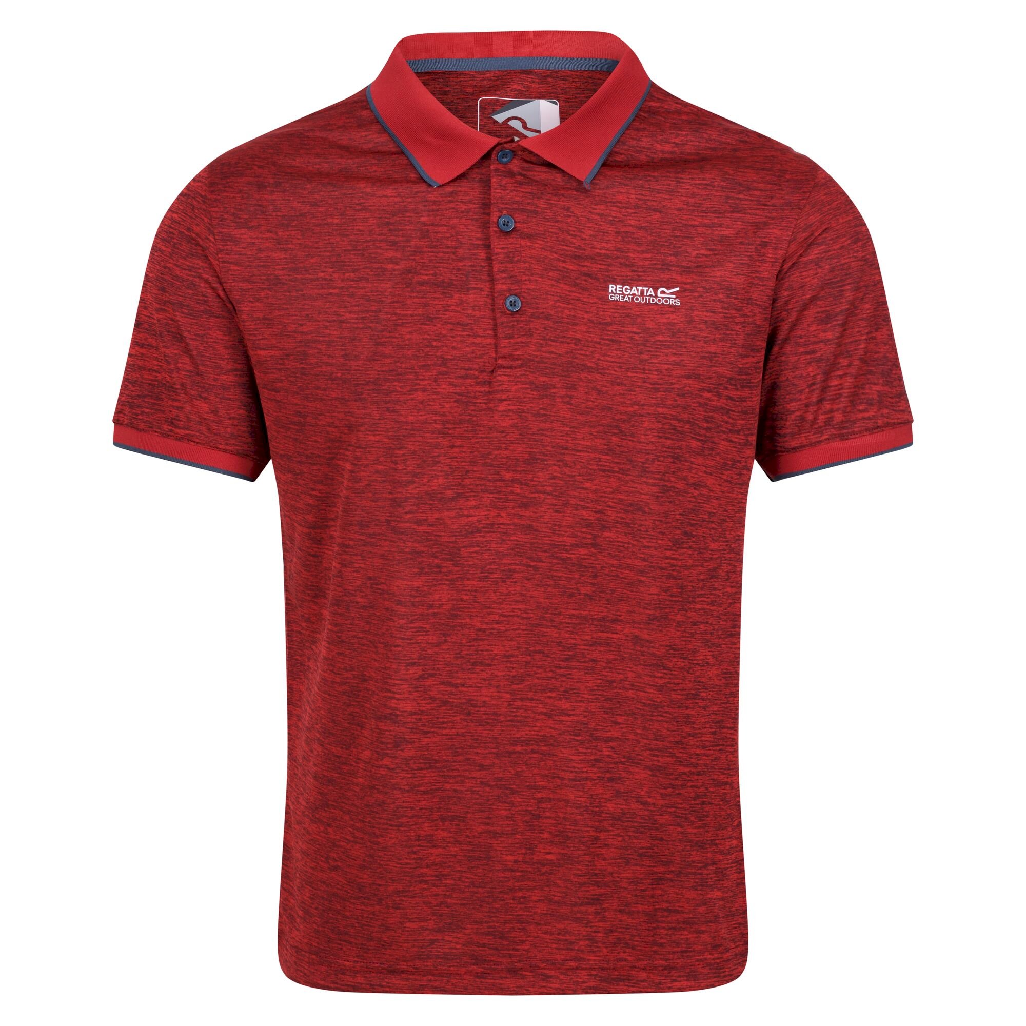 Men's Remex II Jersey Polo Shirt | Fiery Red