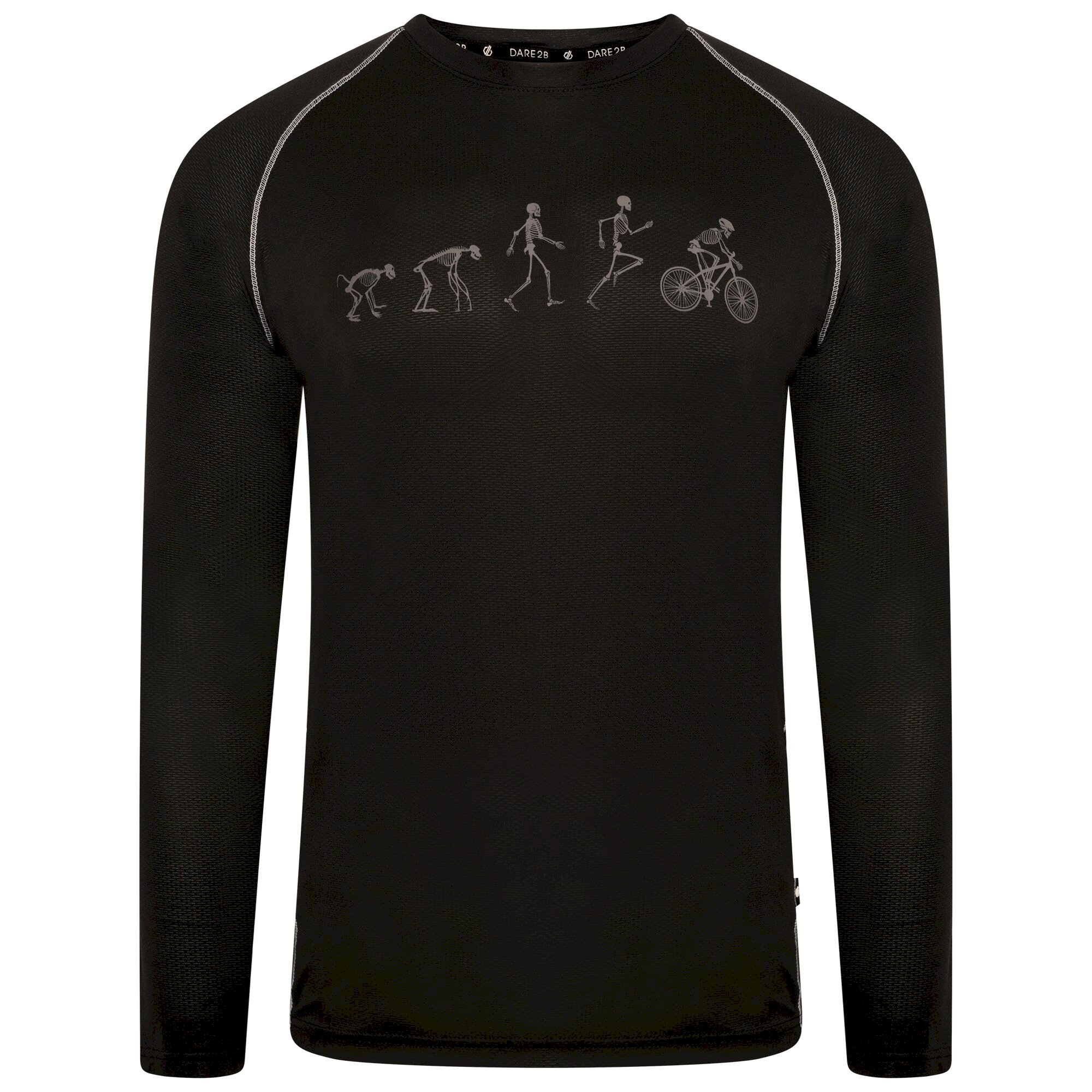 Dare 2b - Men's Righteous II Recycled Long Sleeved Tee | Black