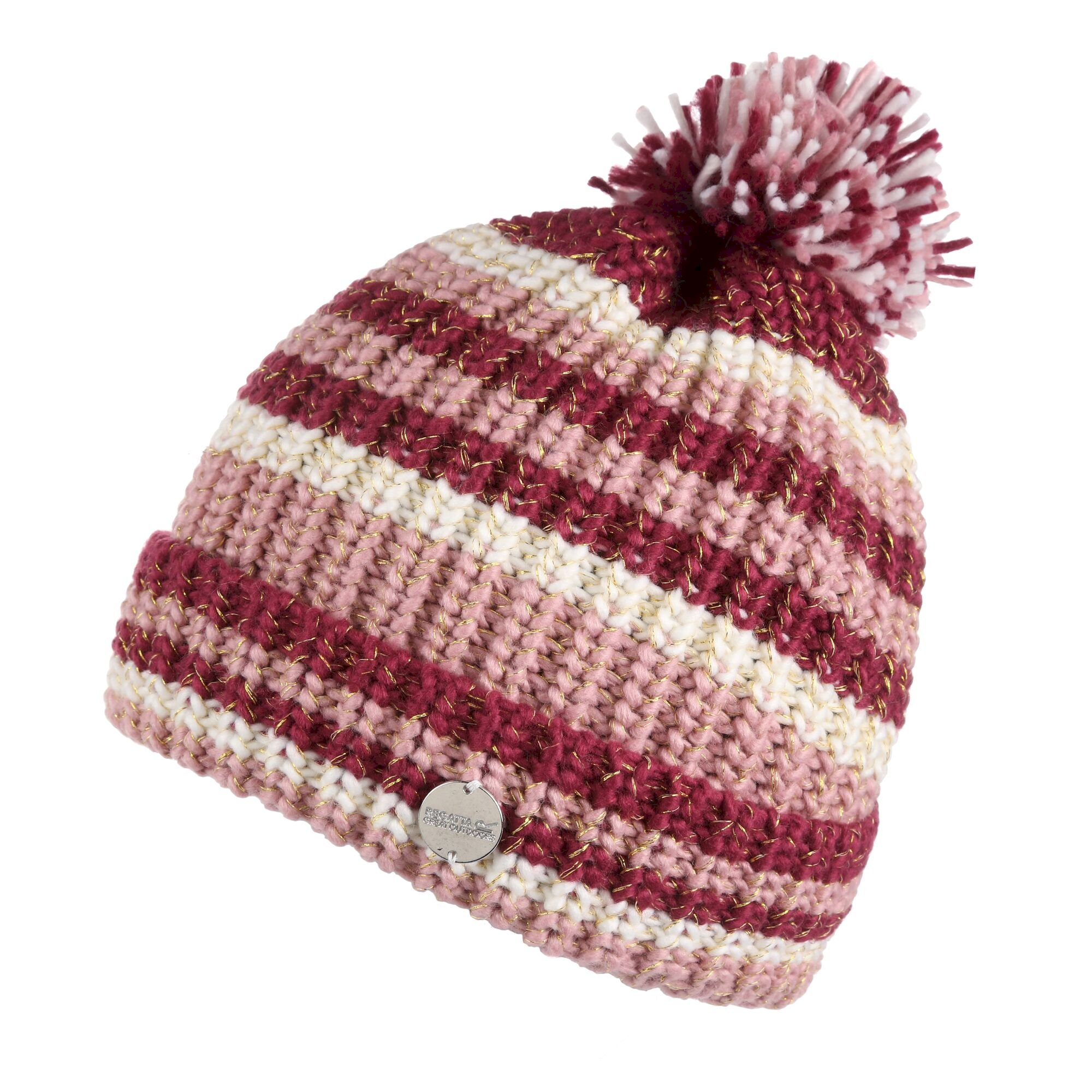 Kids' Bitsie Knitted Hat | Dark Pimento