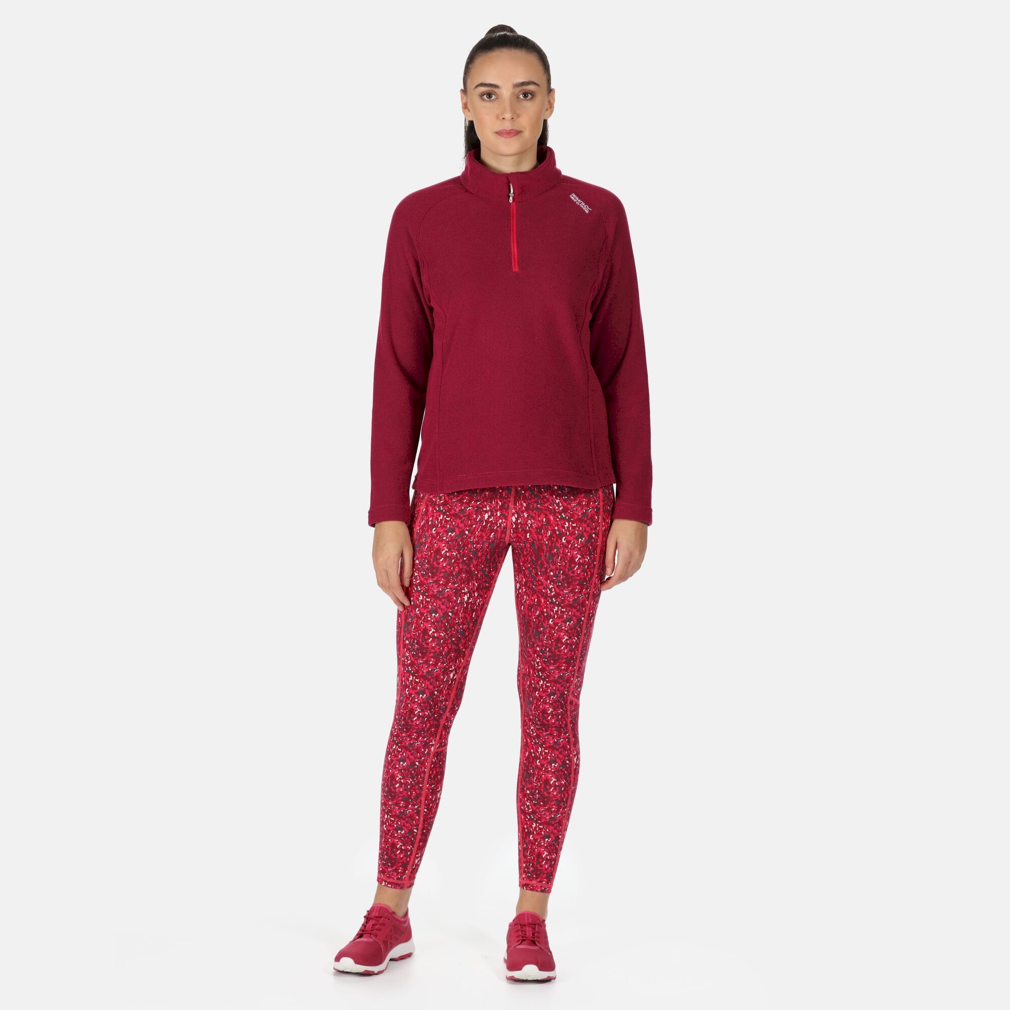 Women's Kenger II Quarter Zip Fleece | Berry Pink