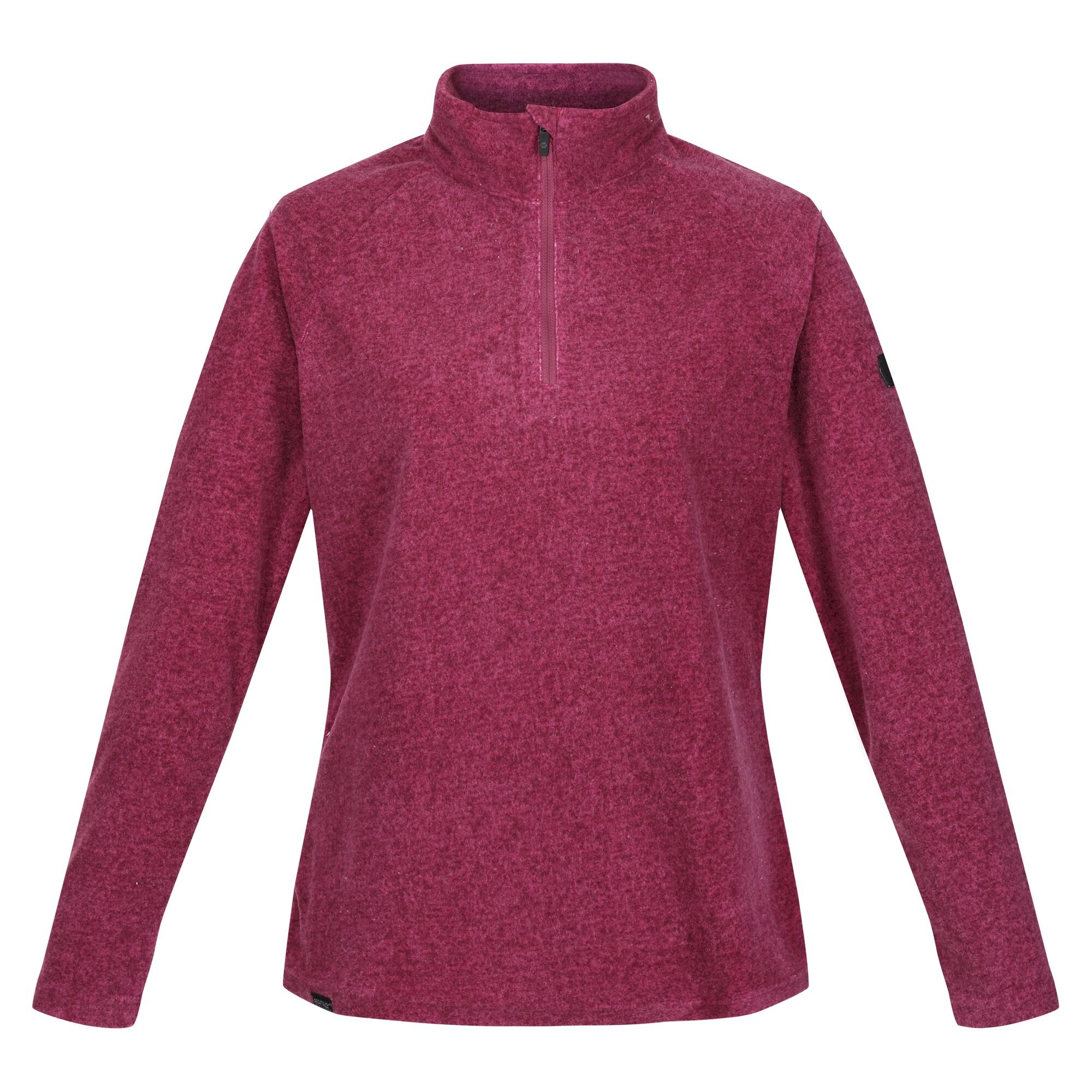 Women's Pimlo Half Zip Velour Fleece | Amaranth Haze