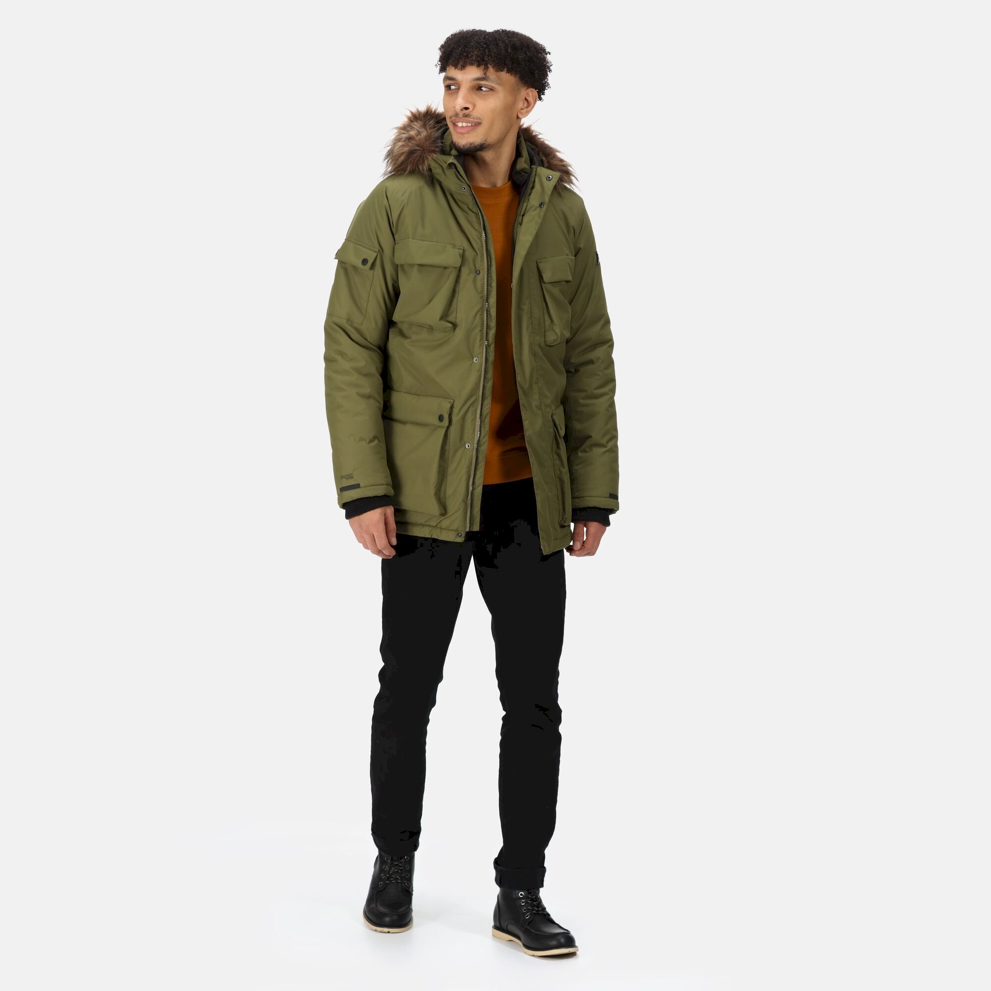 Men's Aziel Waterproof Heated Parka Jacket | Capulet