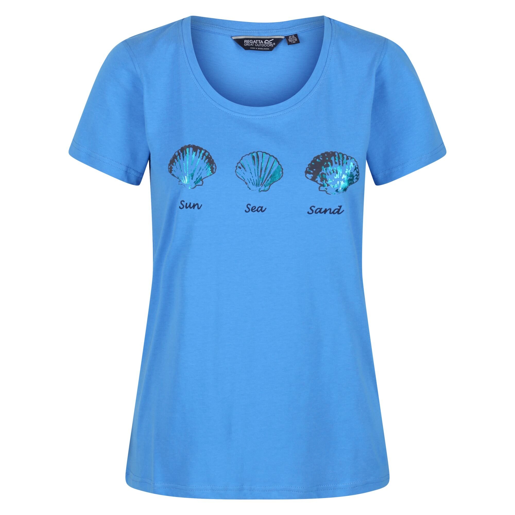 Women's Filandra VI Print T-Shirt | Sonic Blue