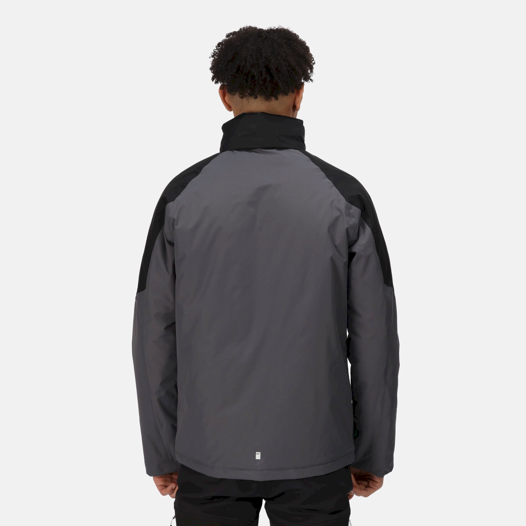 Men's Winter Calderdale Waterproof Jacket | Dark Grey Black