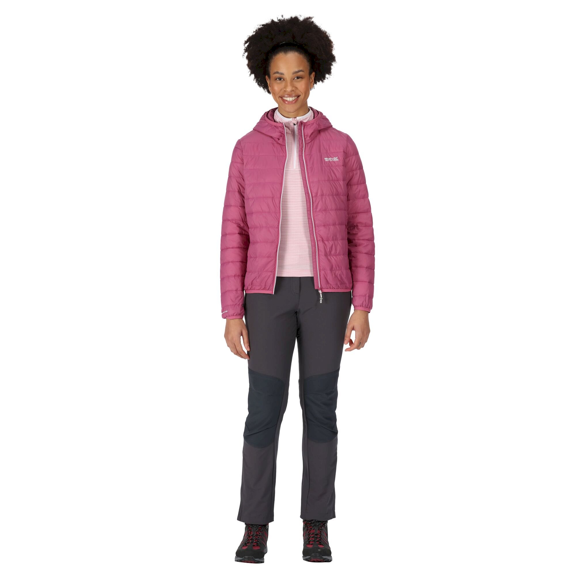 Women's Hooded Hillpack Lightweight Puffer Jacket | Violet