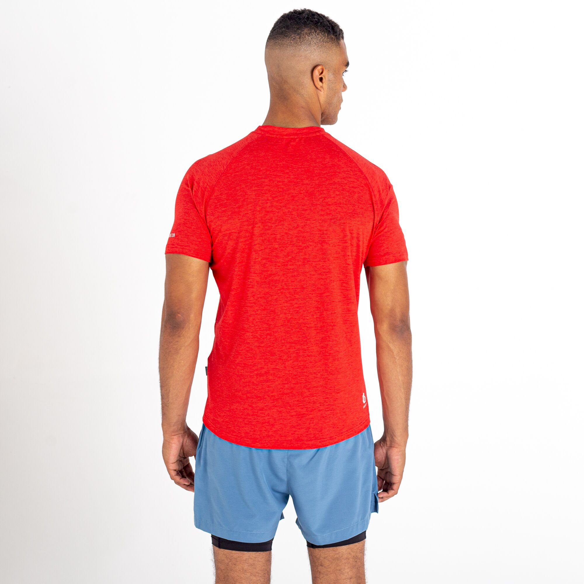Dare 2b - Men's Persist T-Shirt | Danger Red Marl
