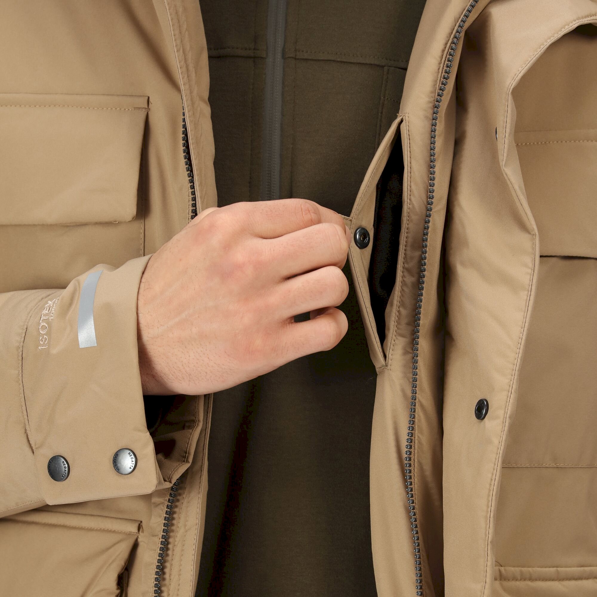 Men's Raylan Waterproof Jacket | Gold Sand