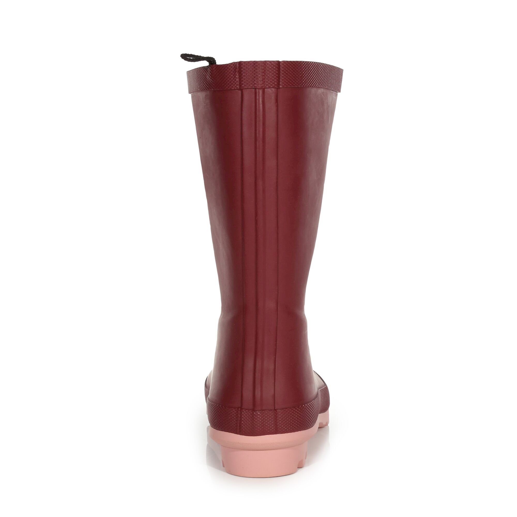 Kids' Fairweather Shine Brite Light Wellies | Dark Pimento Peony Pink