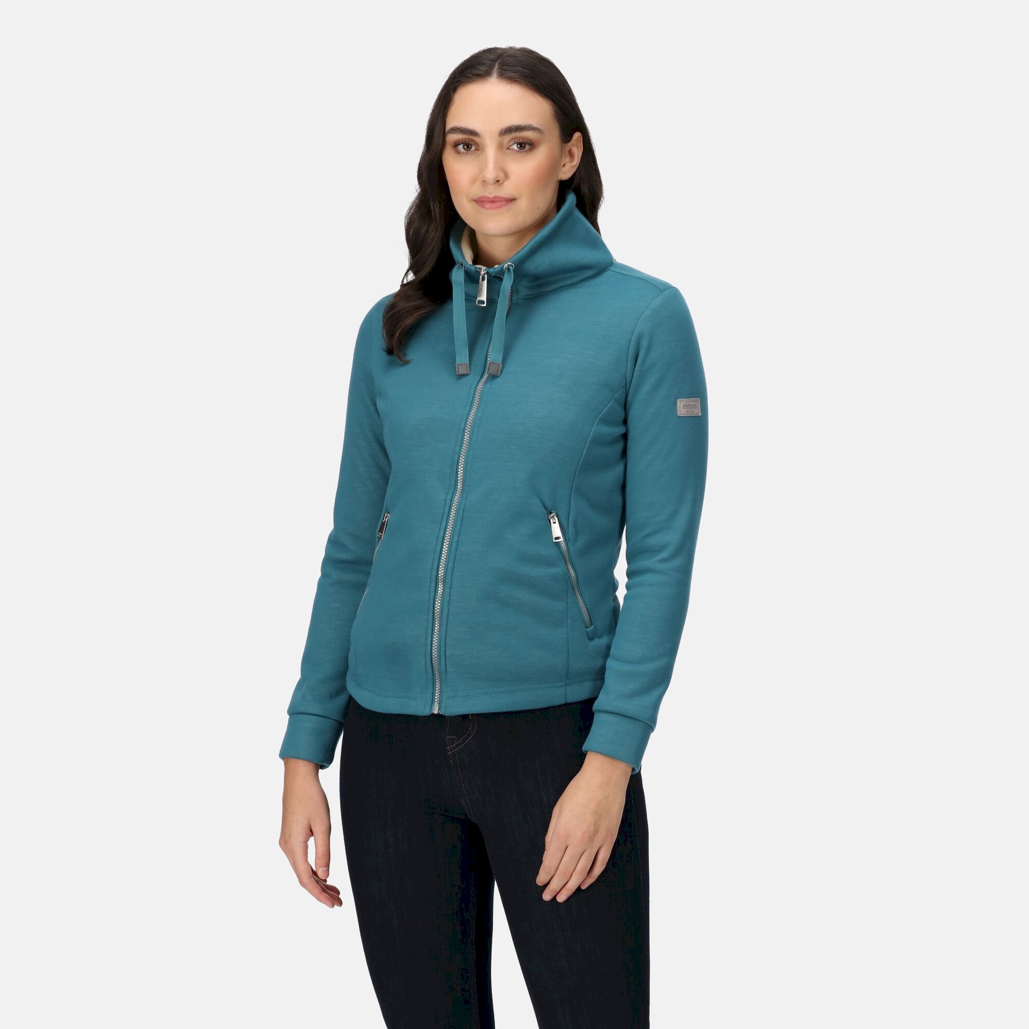 Women's Azariah Full Zip Fleece | Dragonfly Light Vanilla