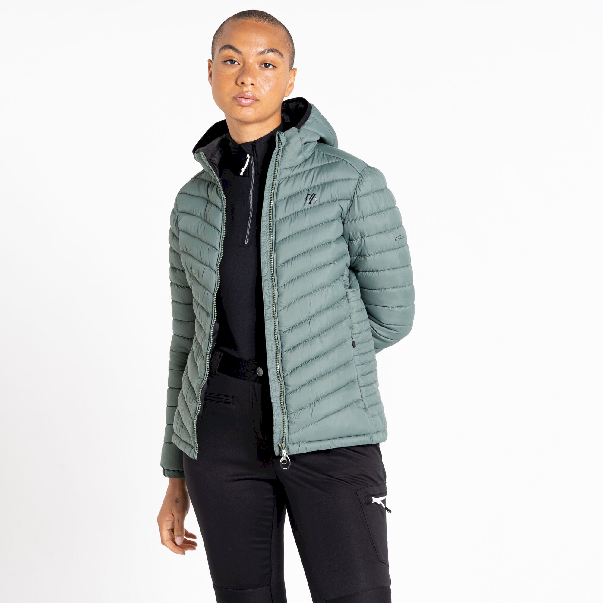 Dare 2b - Women's Deter II Lightweight Puffer Jacket | Duck Green