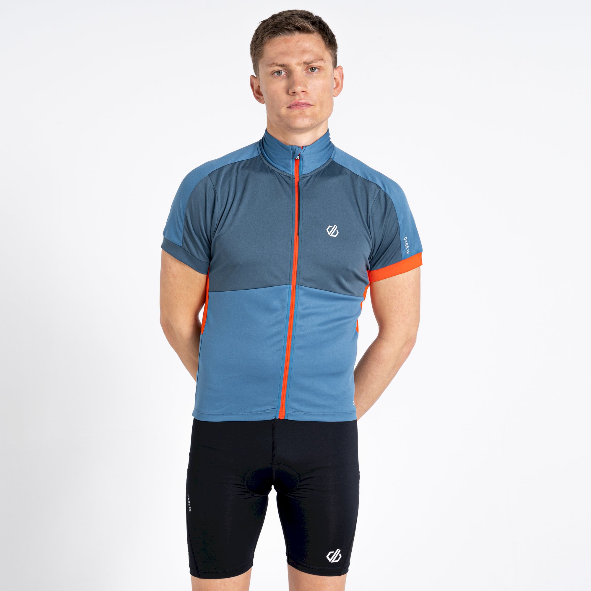 Dare 2b - Men's Protraction II Recycled Lightweight Jersey | Stellar Blue Orion Grey