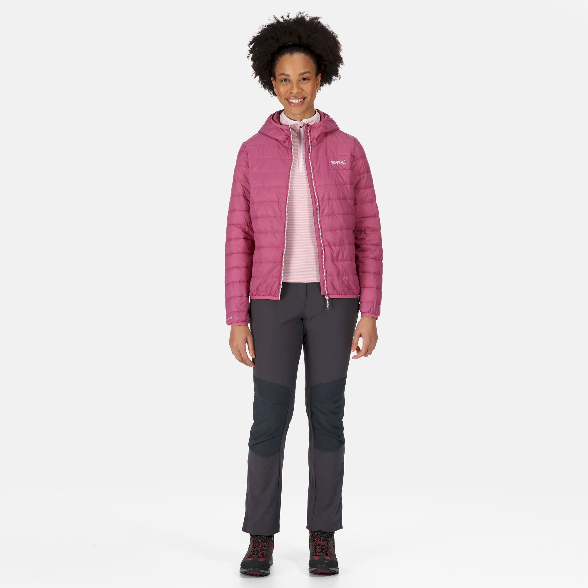 Women's Hooded Hillpack Lightweight Puffer Jacket | Violet