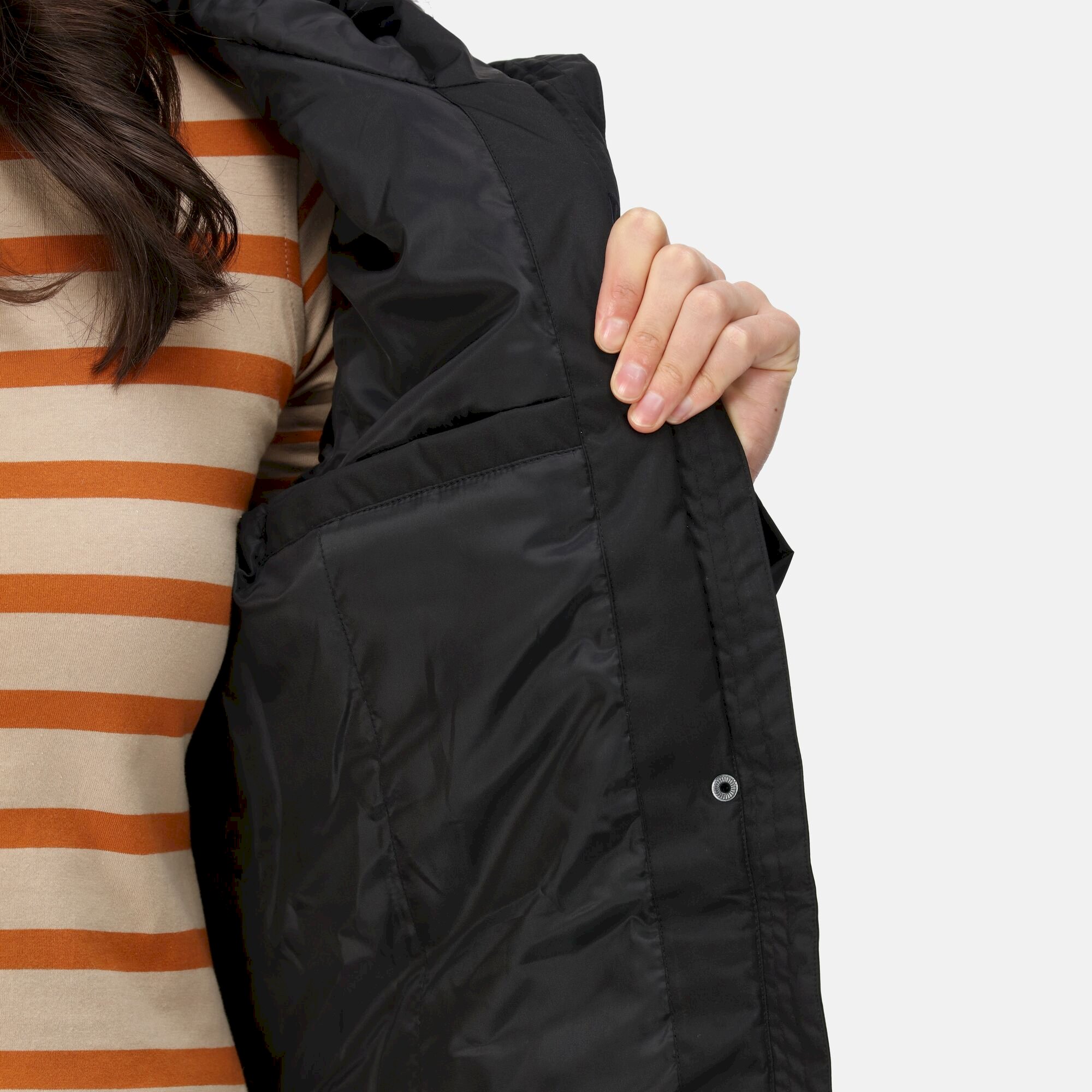 Women's Myla II Fur Trim Parka Jacket | Black