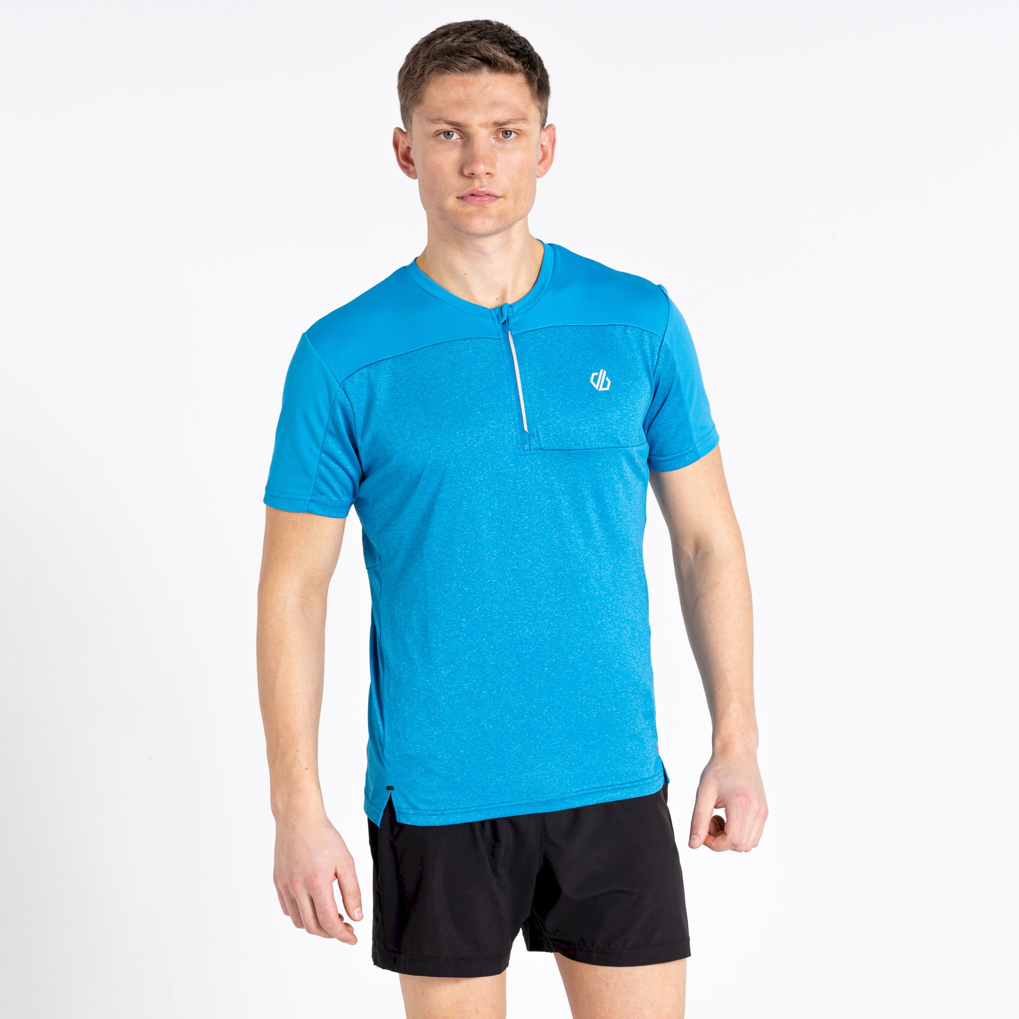 Dare 2b - Men's Aces III Recycled Zip Up Jersey | Teton Blue