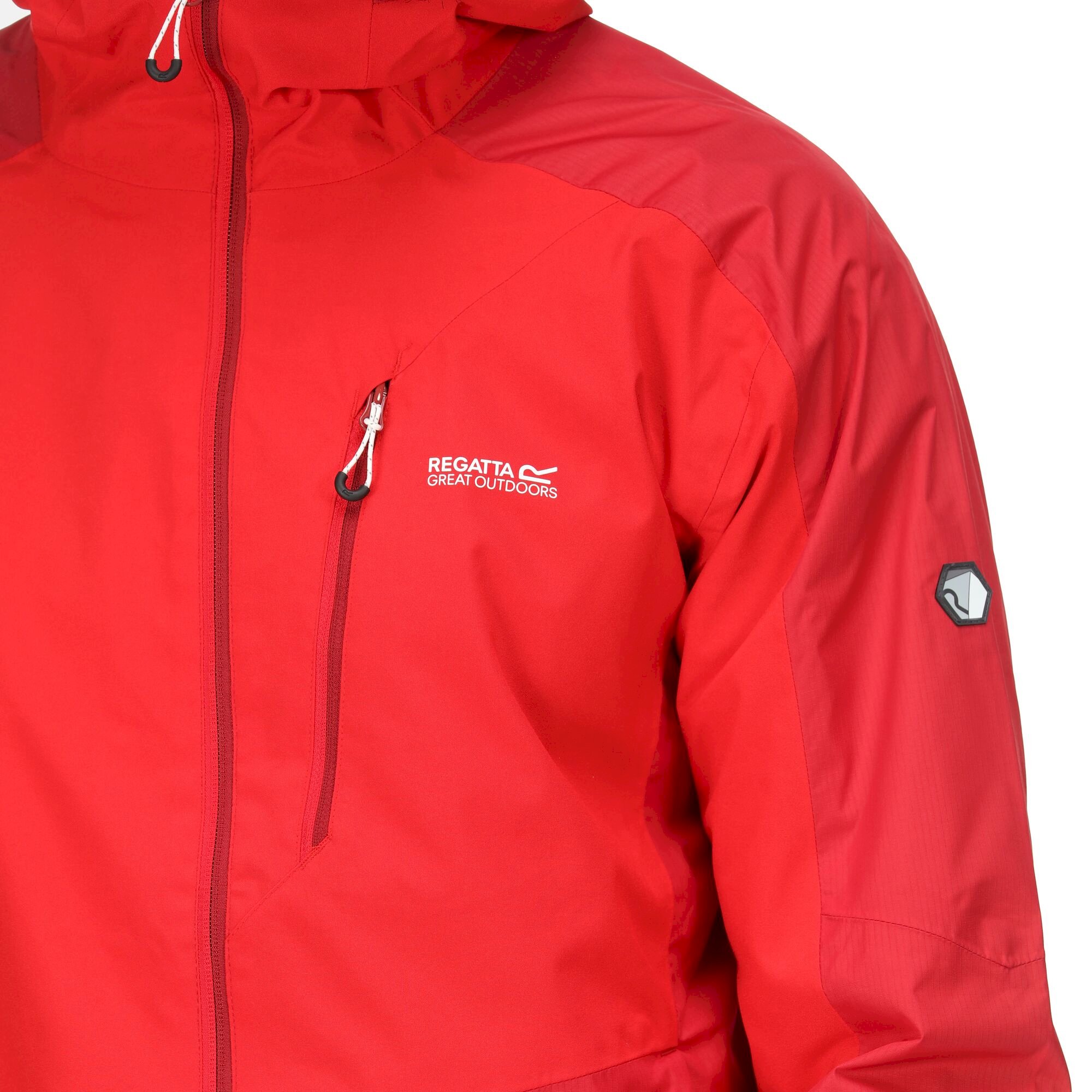 Men's Highton Stretch II Waterproof Jacket | Chinese Red Dark Red