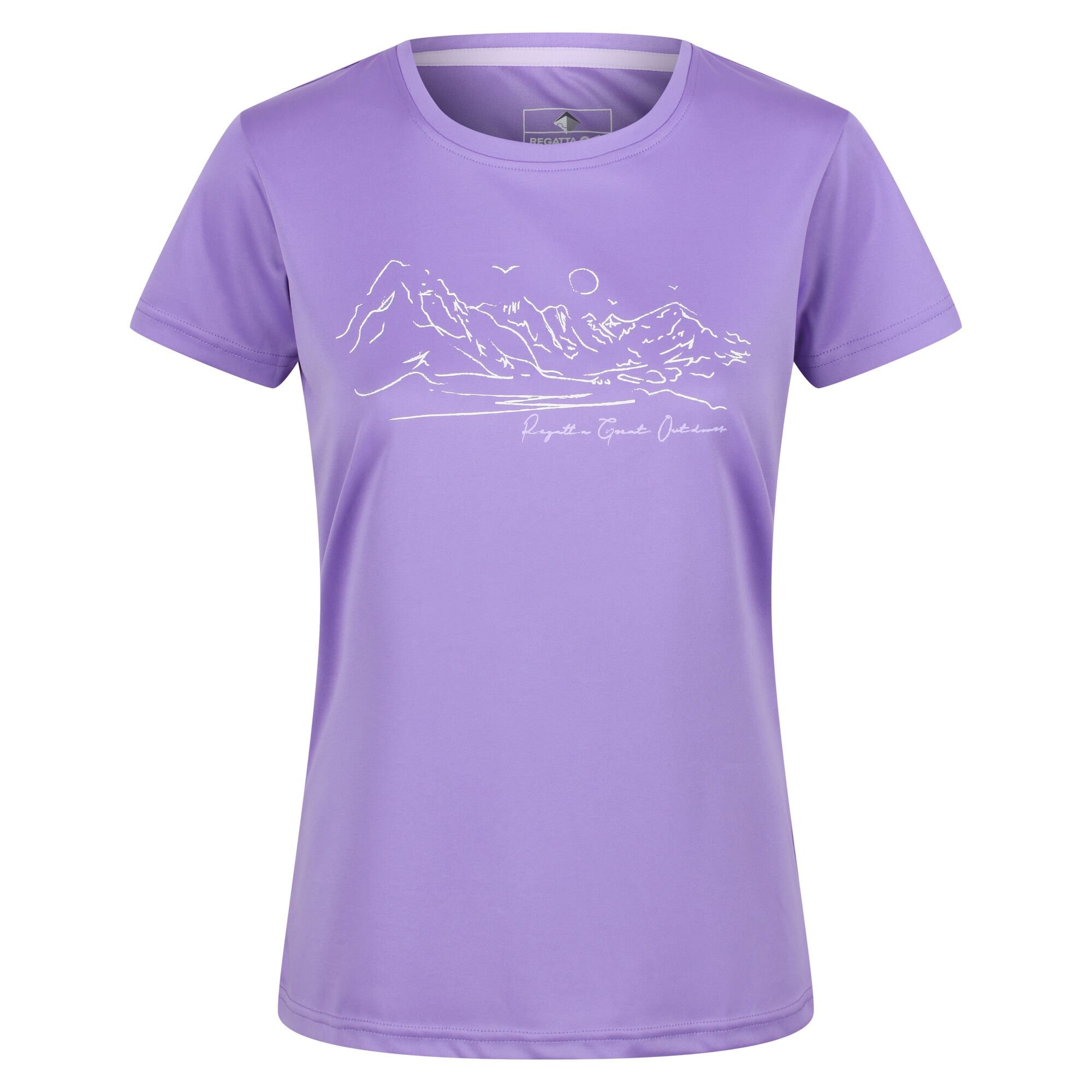 Women's Fingal VI Print T-Shirt | Light Amethys