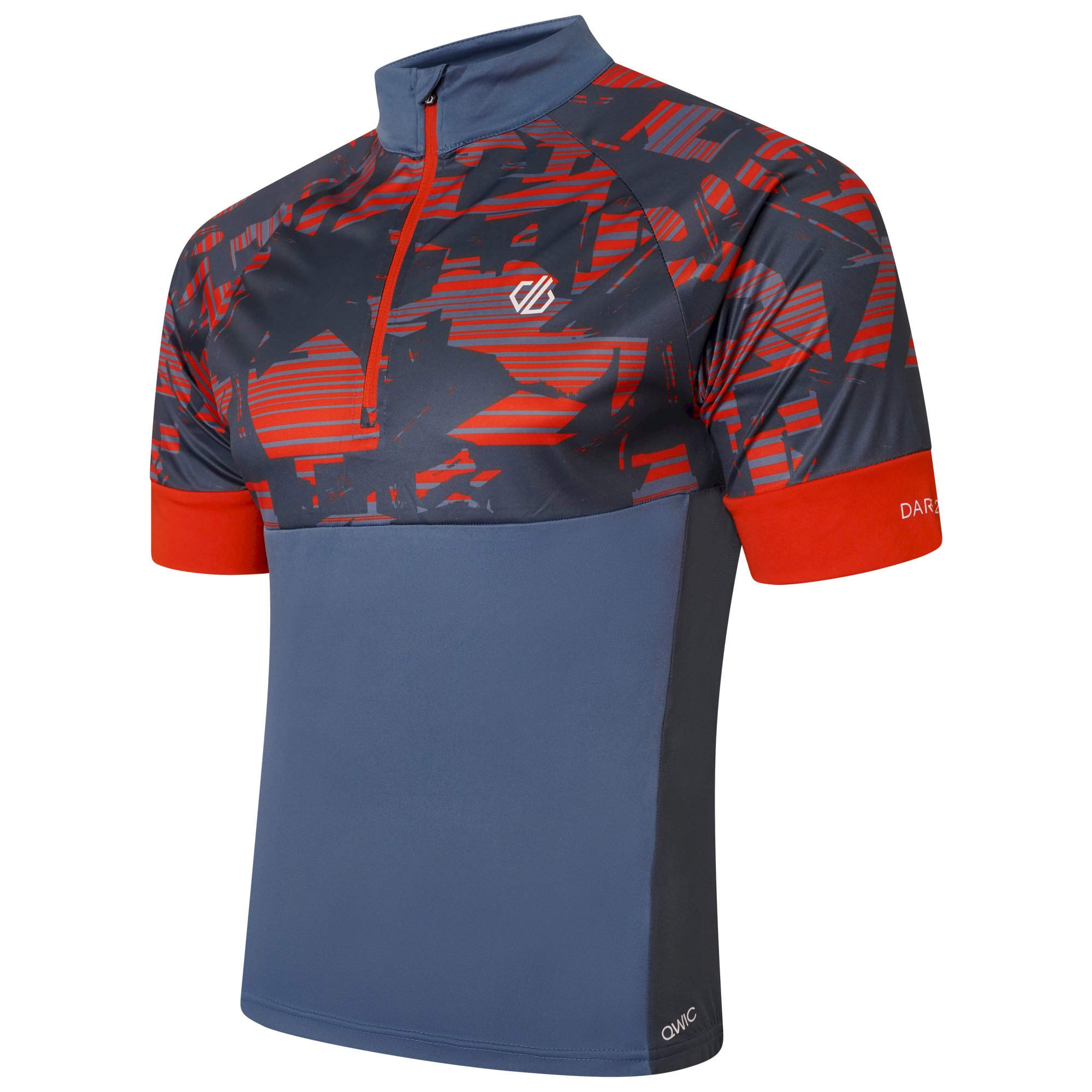Dare 2b - Men's Stay The Course II Cycling Jersey | Stellar Blue
