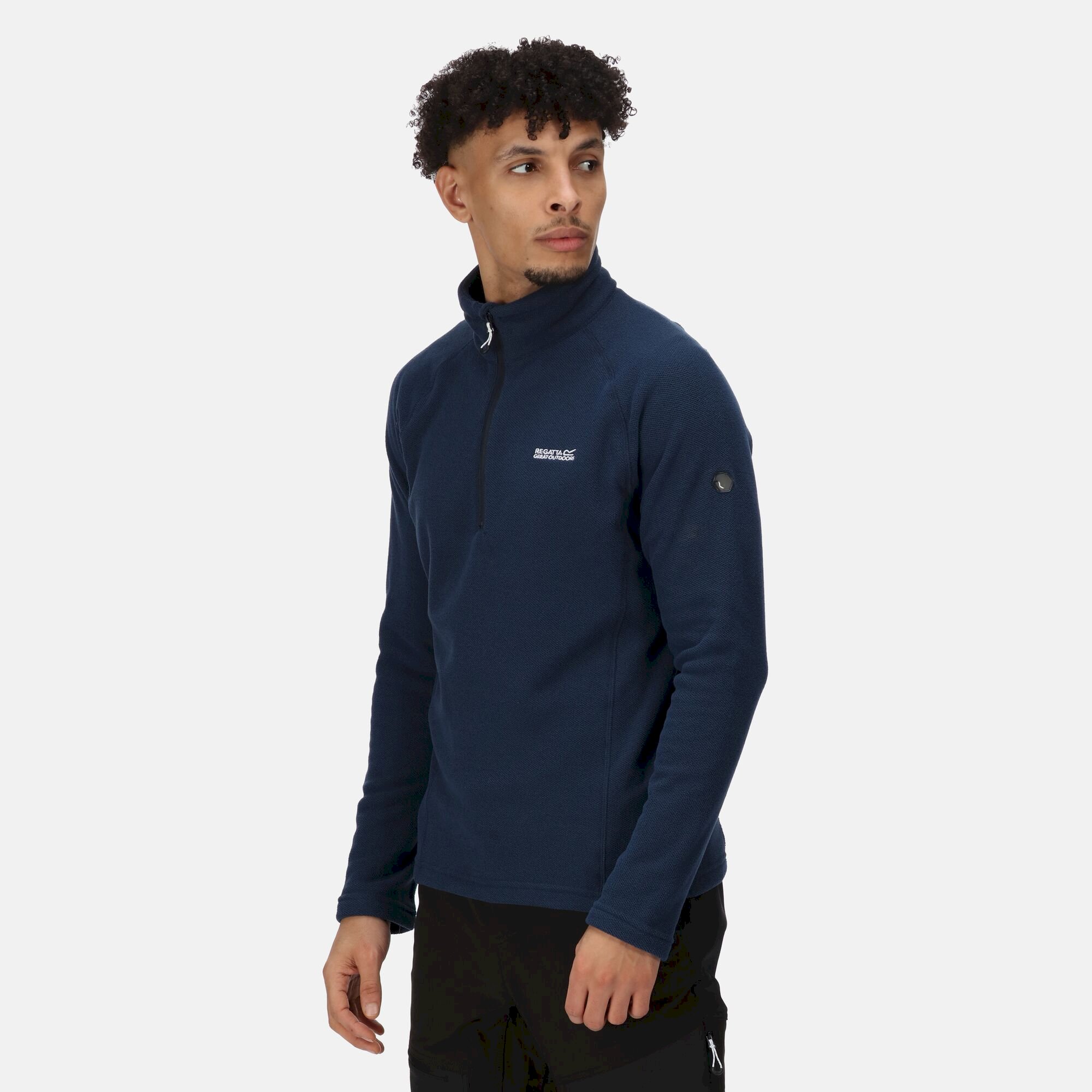 Men's Kenger Half Zip Midweight Fleece | Admiral Blue