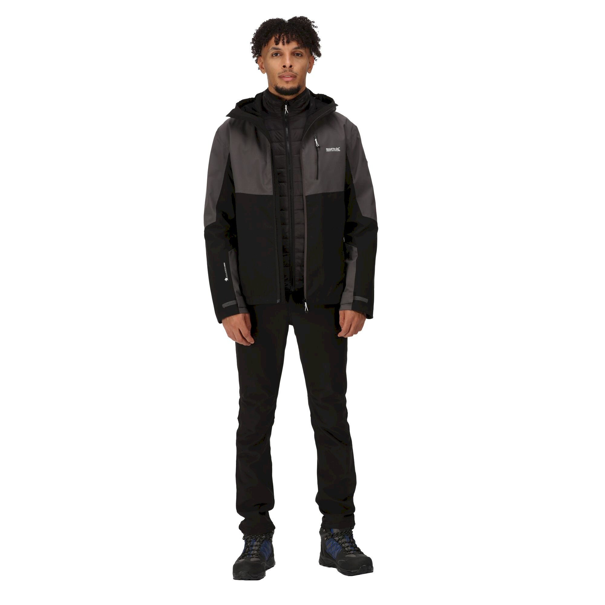 Men's Wentwood VII Waterproof Jacket | Dark Grey Black