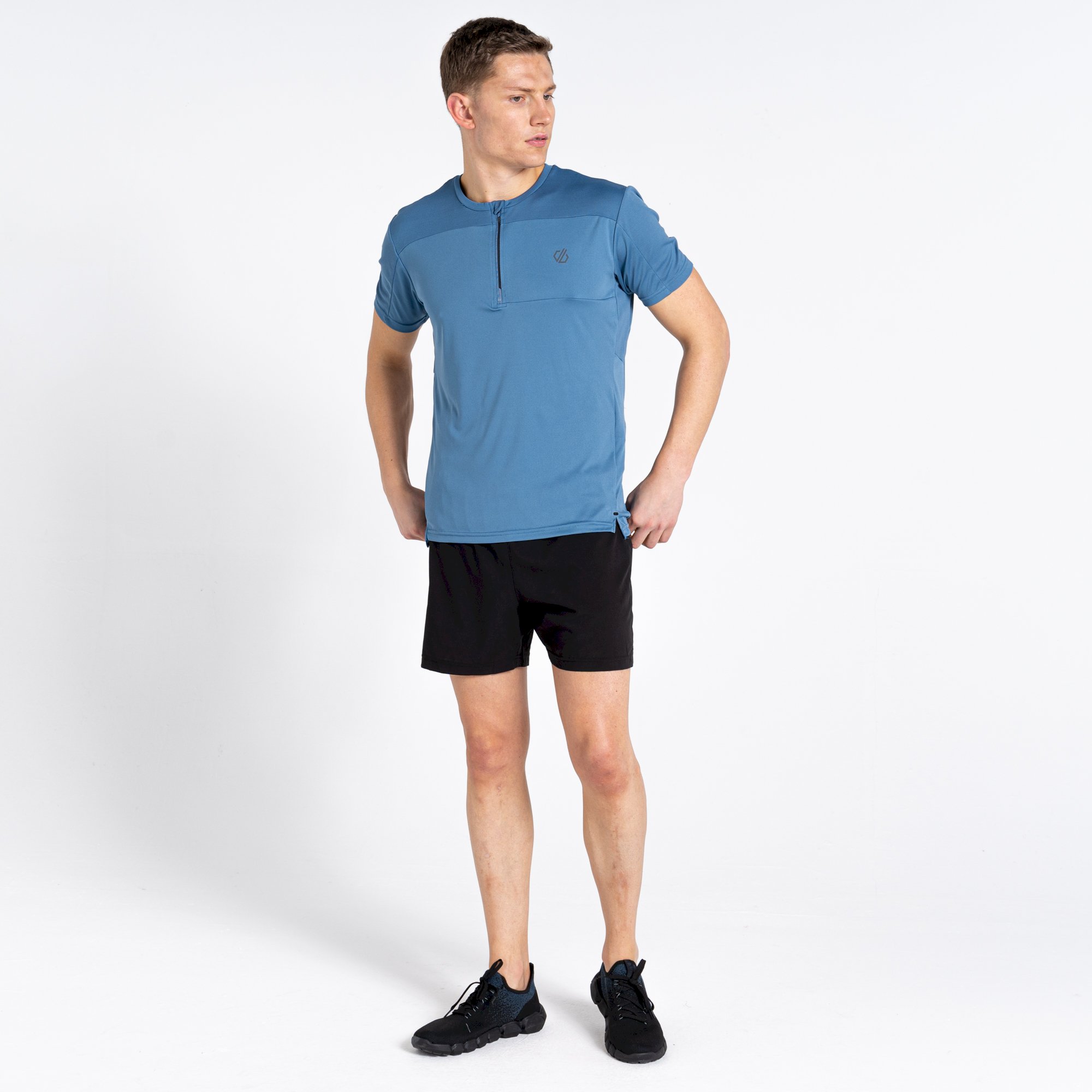 Dare 2b - Men's Aces III Recycled Zip Up Jersey | Stellar Blue