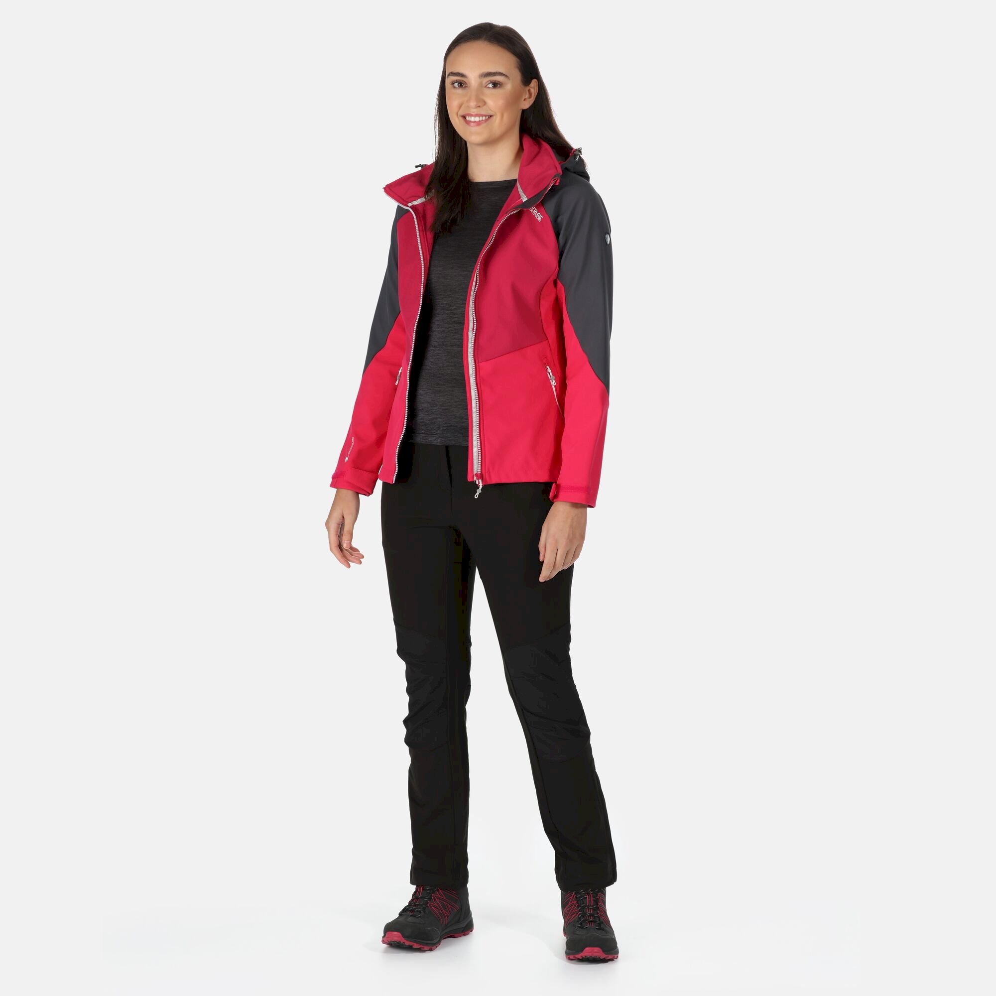 Women's Desoto VIII Lightweight Jacket | Seal Grey Berry Pink Pink Potion