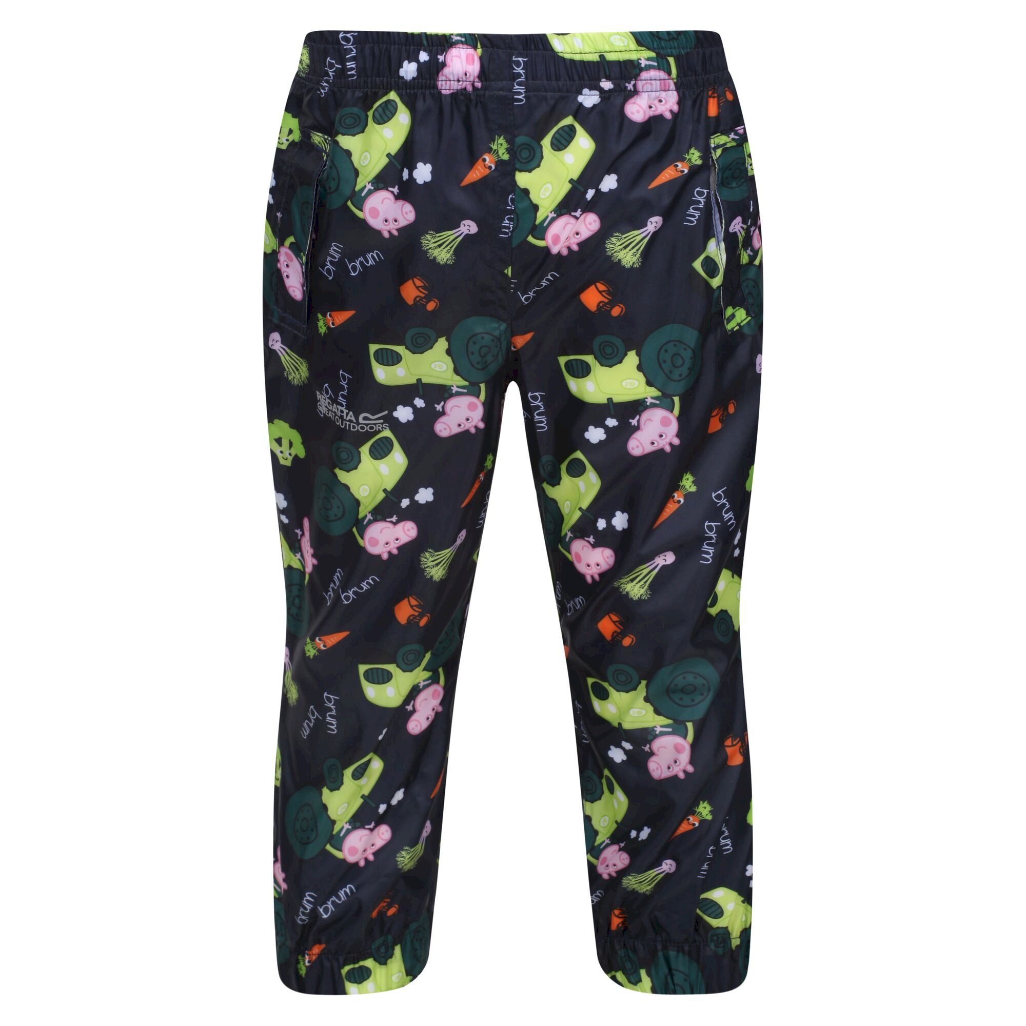 Peppa Pig Waterproof Pack-It Overtrousers | Navy