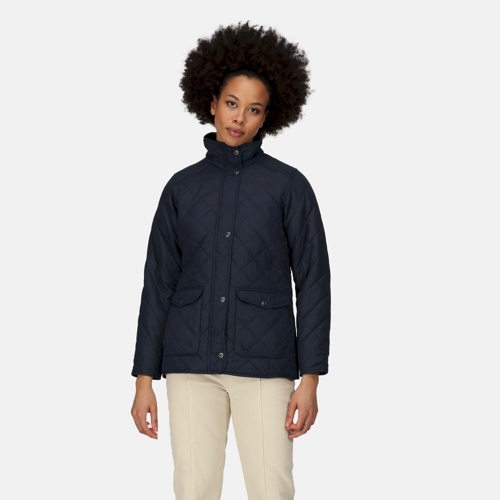 Women's Tarah Quilted Jacket | Navy