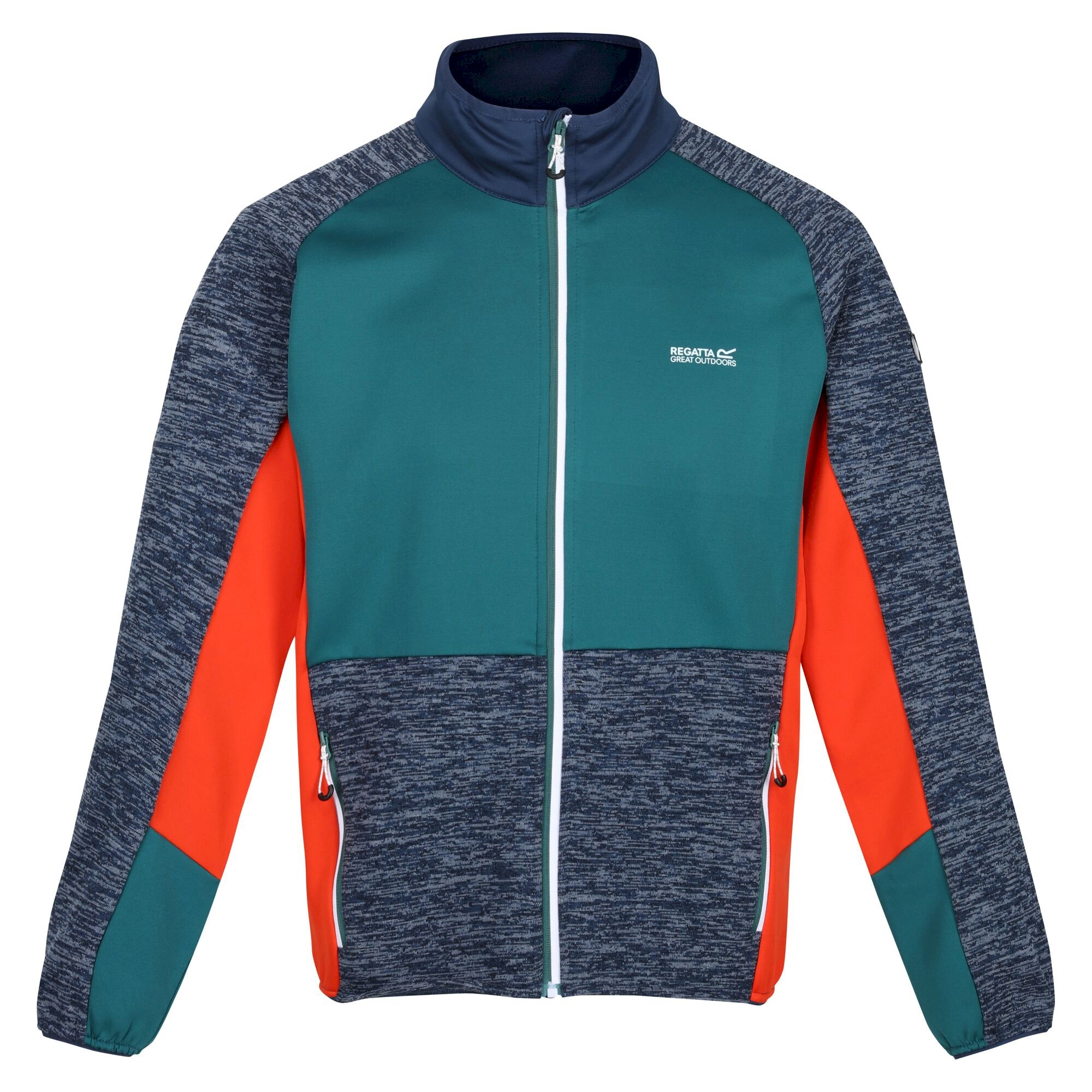 Men's Coladane IV Full Zip Fleece | Admiral Blue Pacific Green