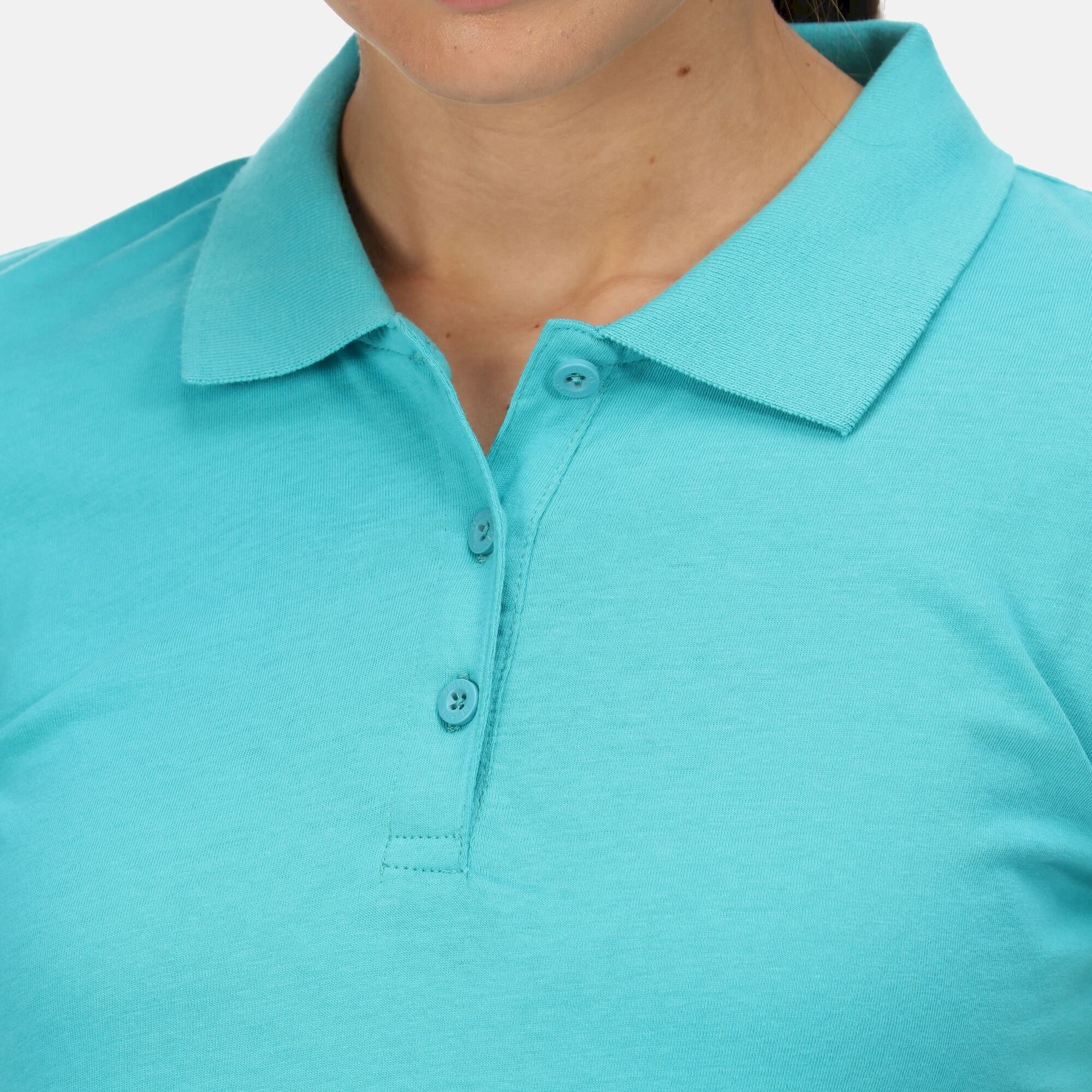 Women's Sinton Coolweave Polo Shirt | Turquoise