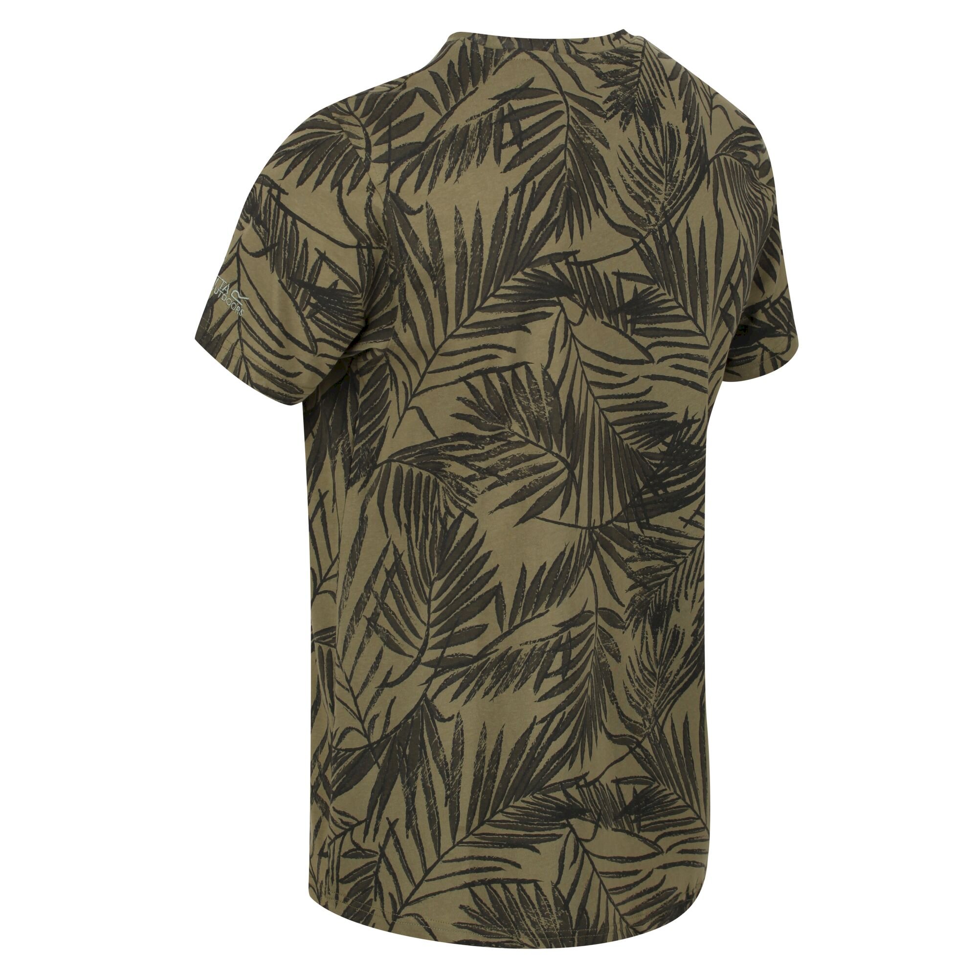 Men's Cline VI Cotton T-Shirt | Capulet Leaf Print