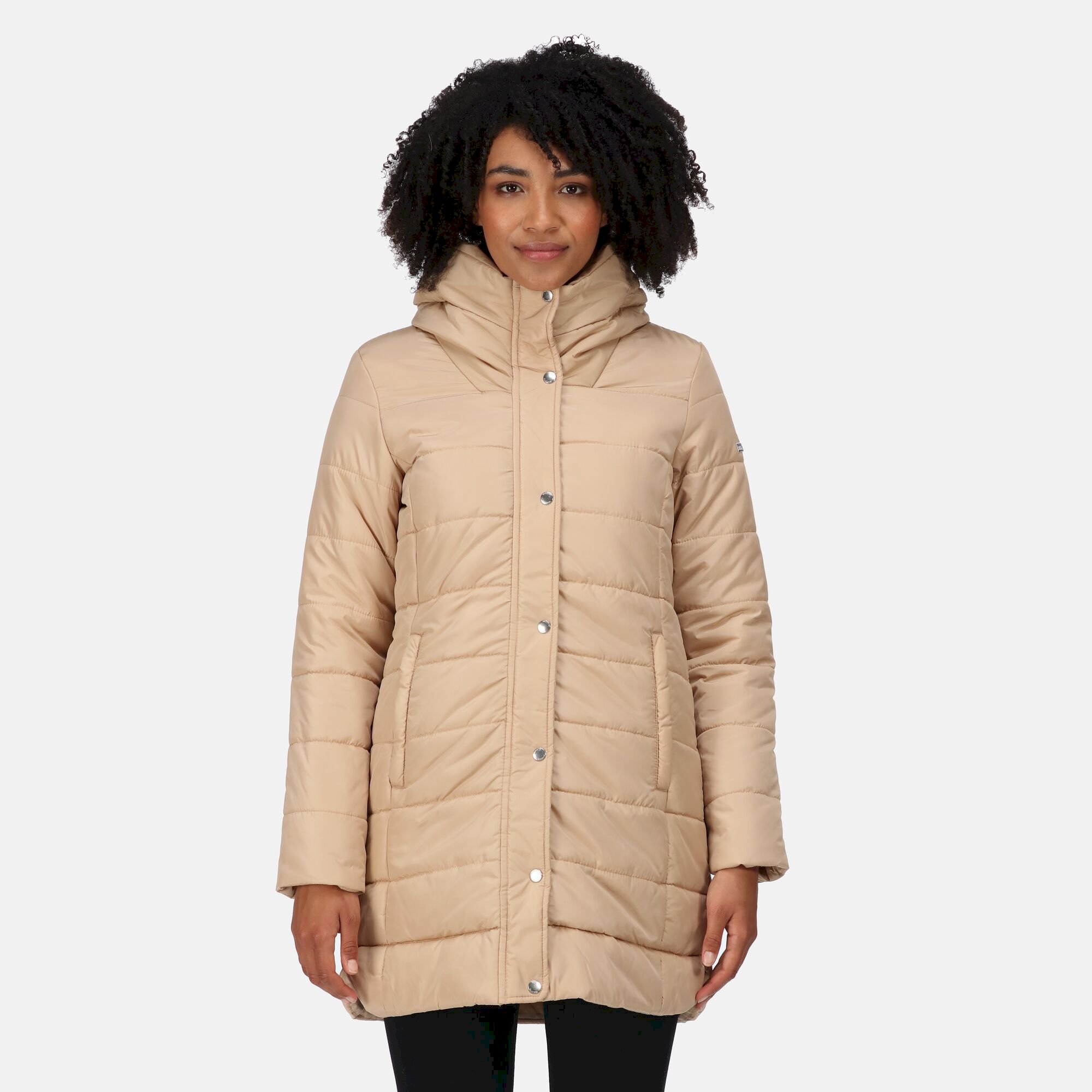 Women's Pamelina Hooded Parka Jacket | Moccasin