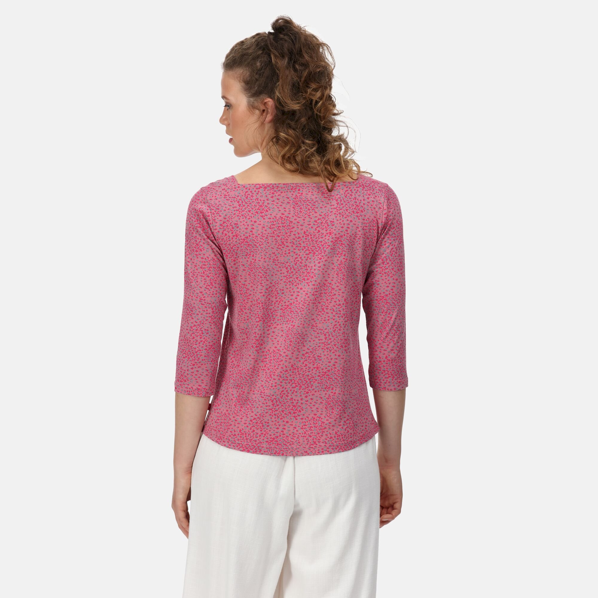 Women's Polexia Square Neck Top | Heather Rose Abstract