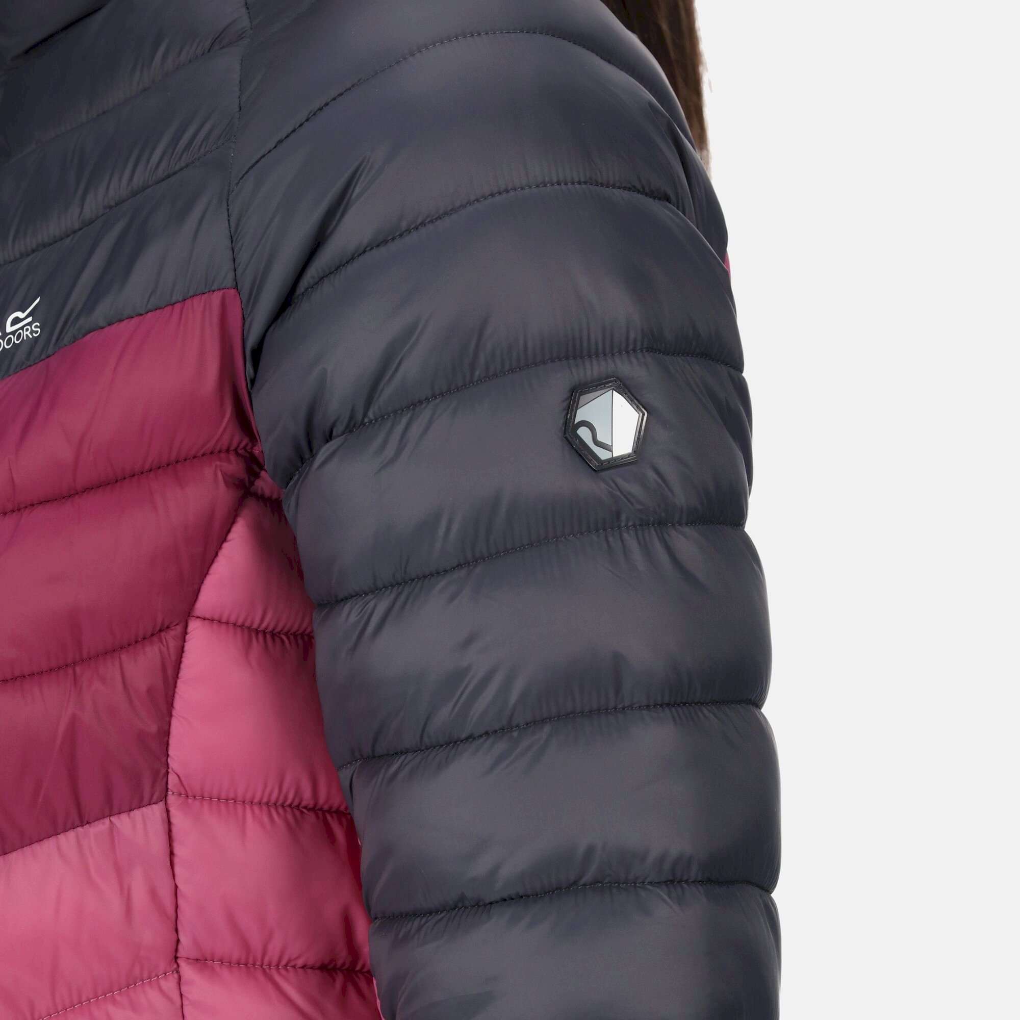 Women's Harrock Lightweight Puffer Jacket | Seal Grey Amaranth Haze Violet