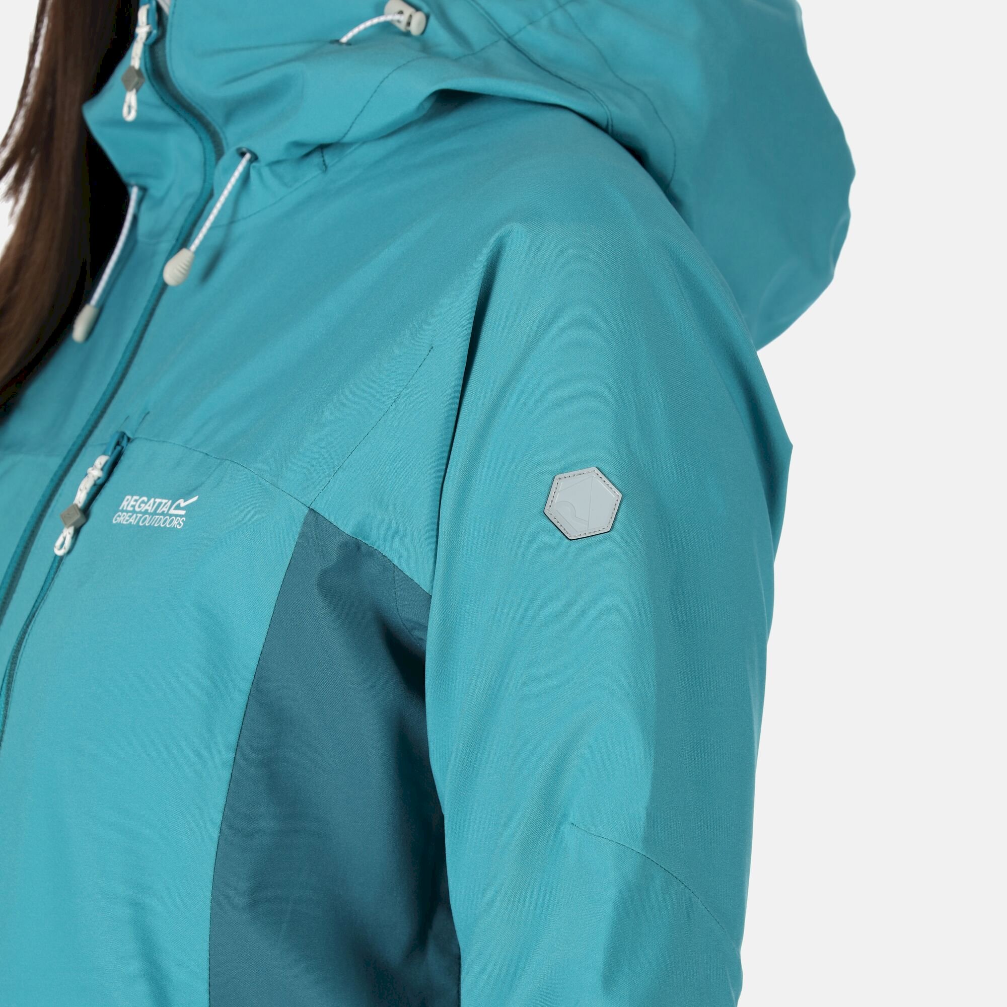 Women's Highton Stretch III Waterproof Jacket | Pagoda Blue Dragonfly