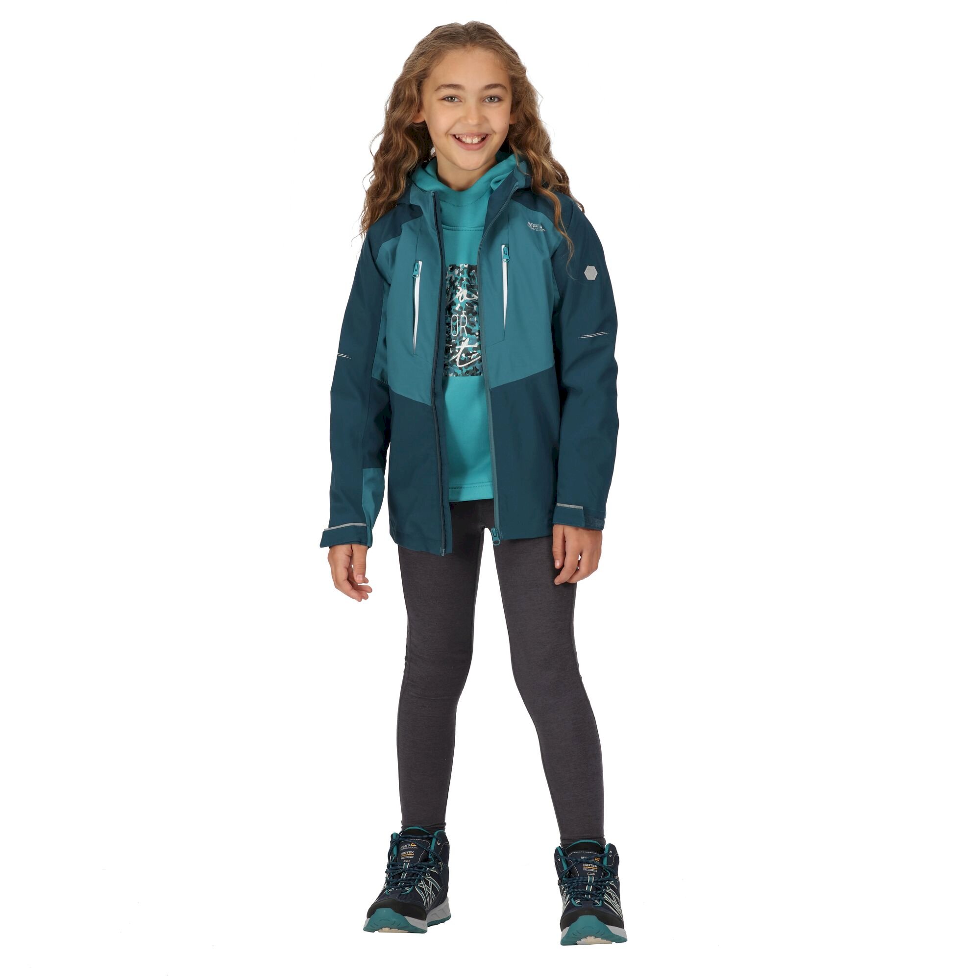 Kids' Highton III Waterproof Jacket | Reflecting Lake Dragonfly