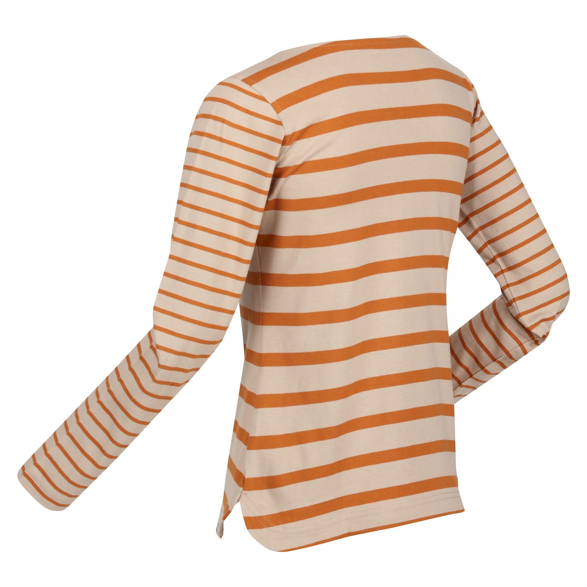 Women's Farida Striped T-Shirt | Moccasn Copper