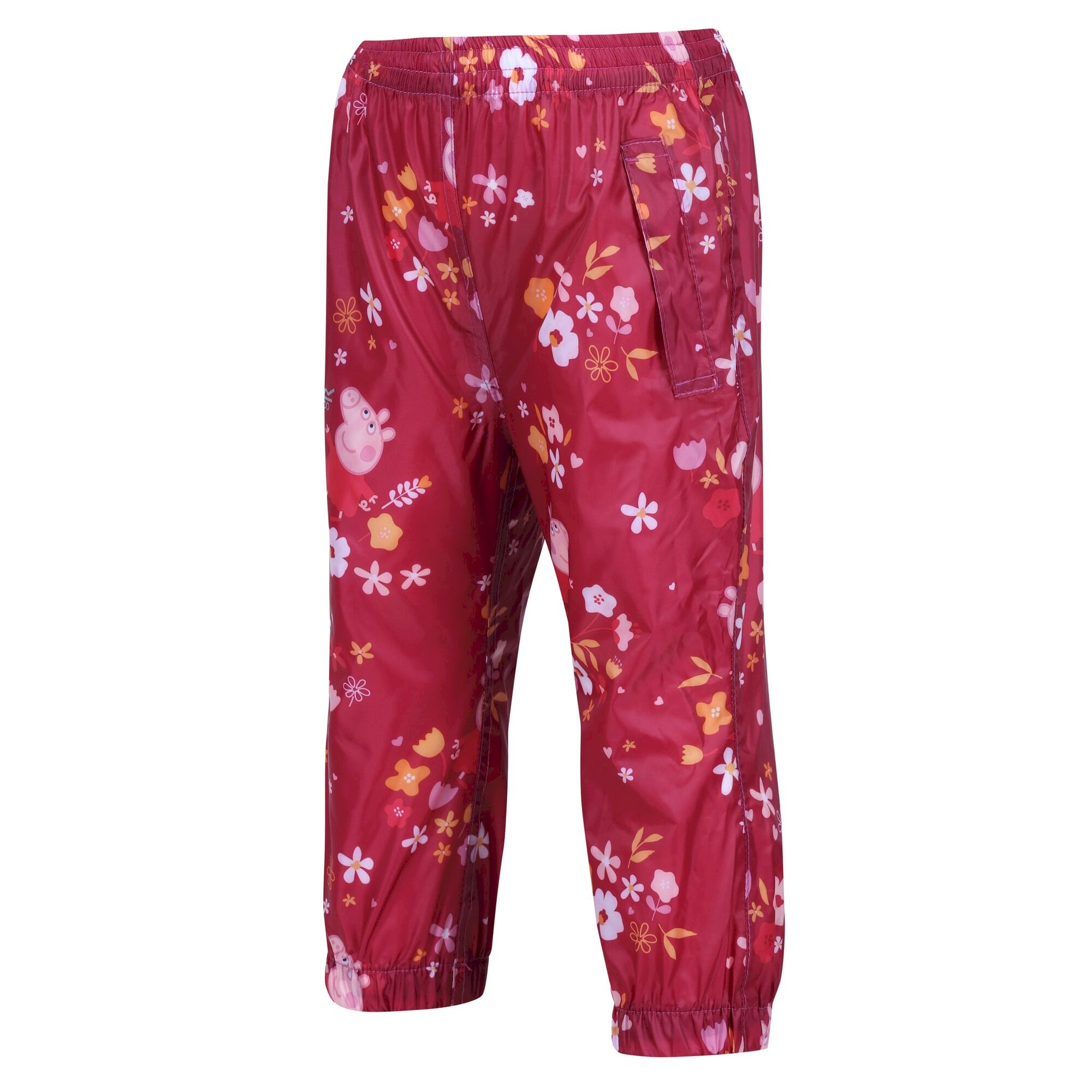 Peppa Pig Waterproof Pack-It Overtrousers | Berry Pink