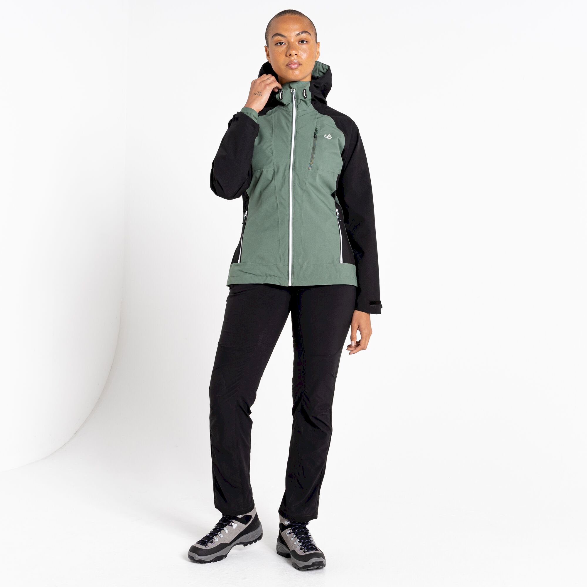 Dare 2b - Women's Veritas Era Recycled Waterproof Jacket | Duck Green