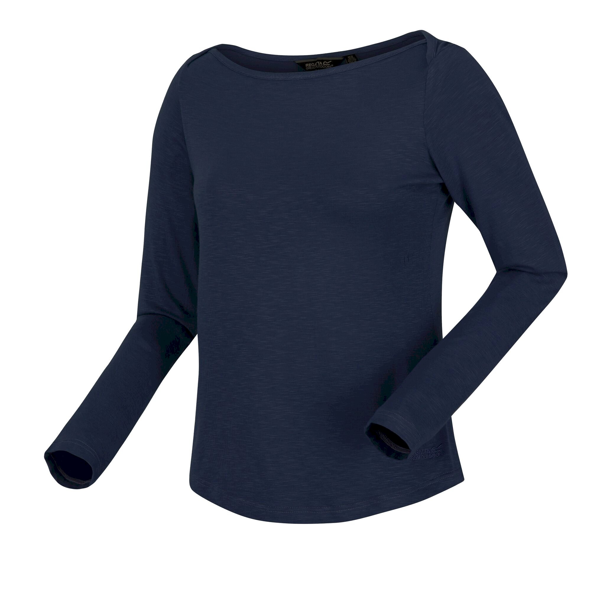 Women's Lakeisha Boat Neck Long Sleeve Top | Navy