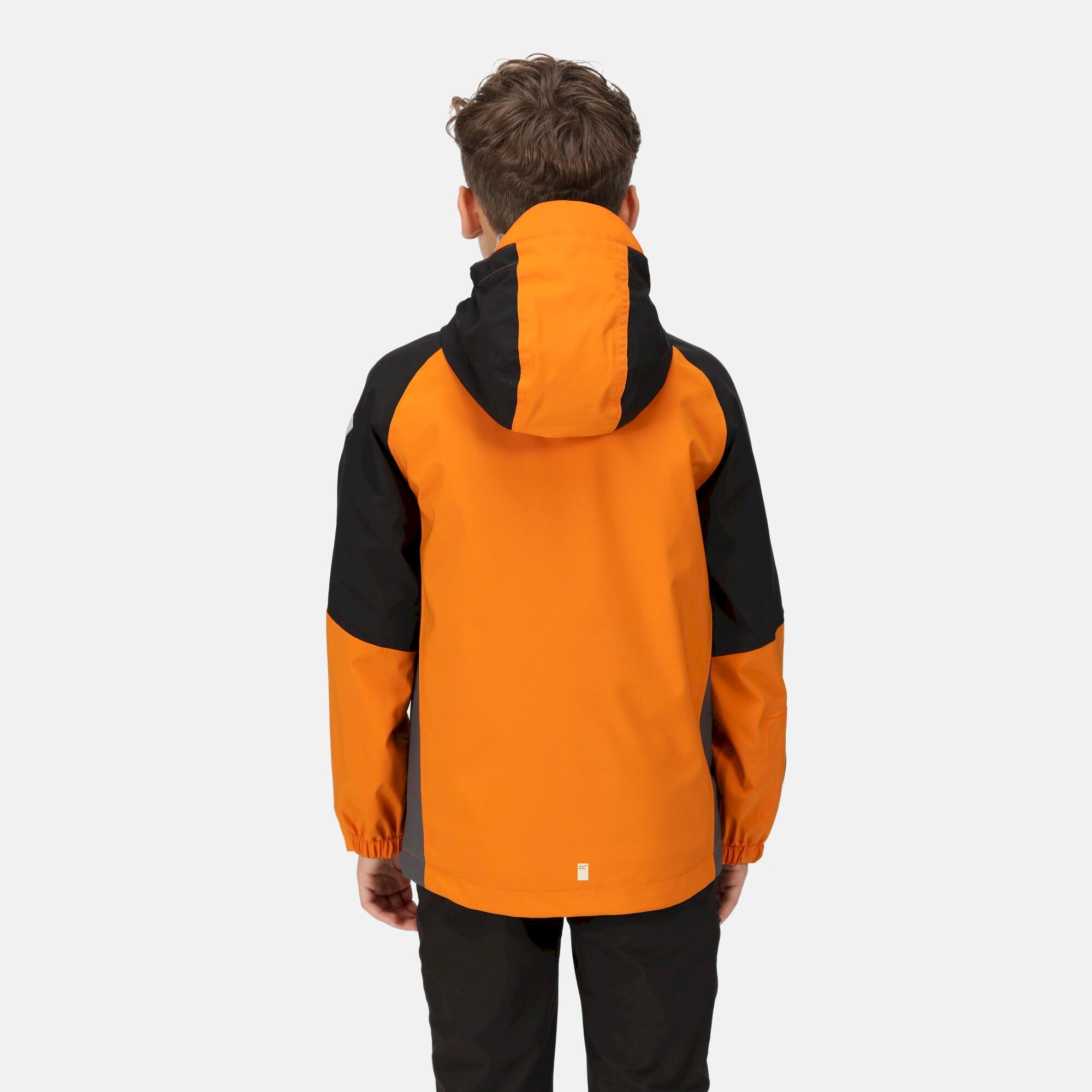 Kids' Hydrate VII 3-In-1 Waterproof Jacket | Autumn Maple Black Dark Grey