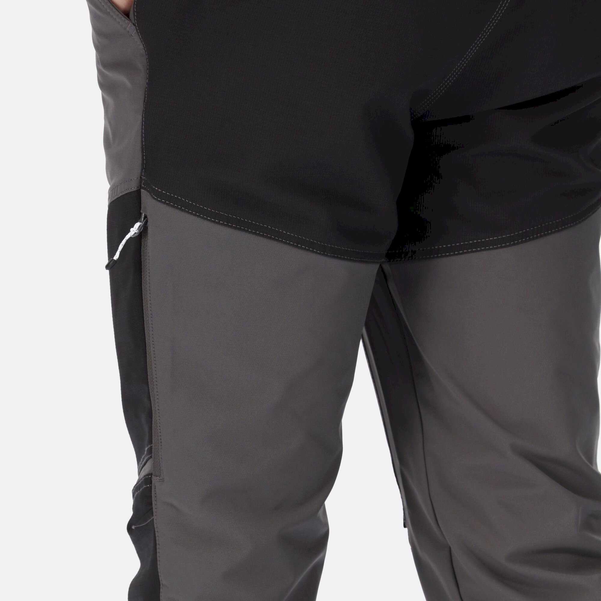 Men's Questra IV Stretch Trousers | Dark Grey/Black