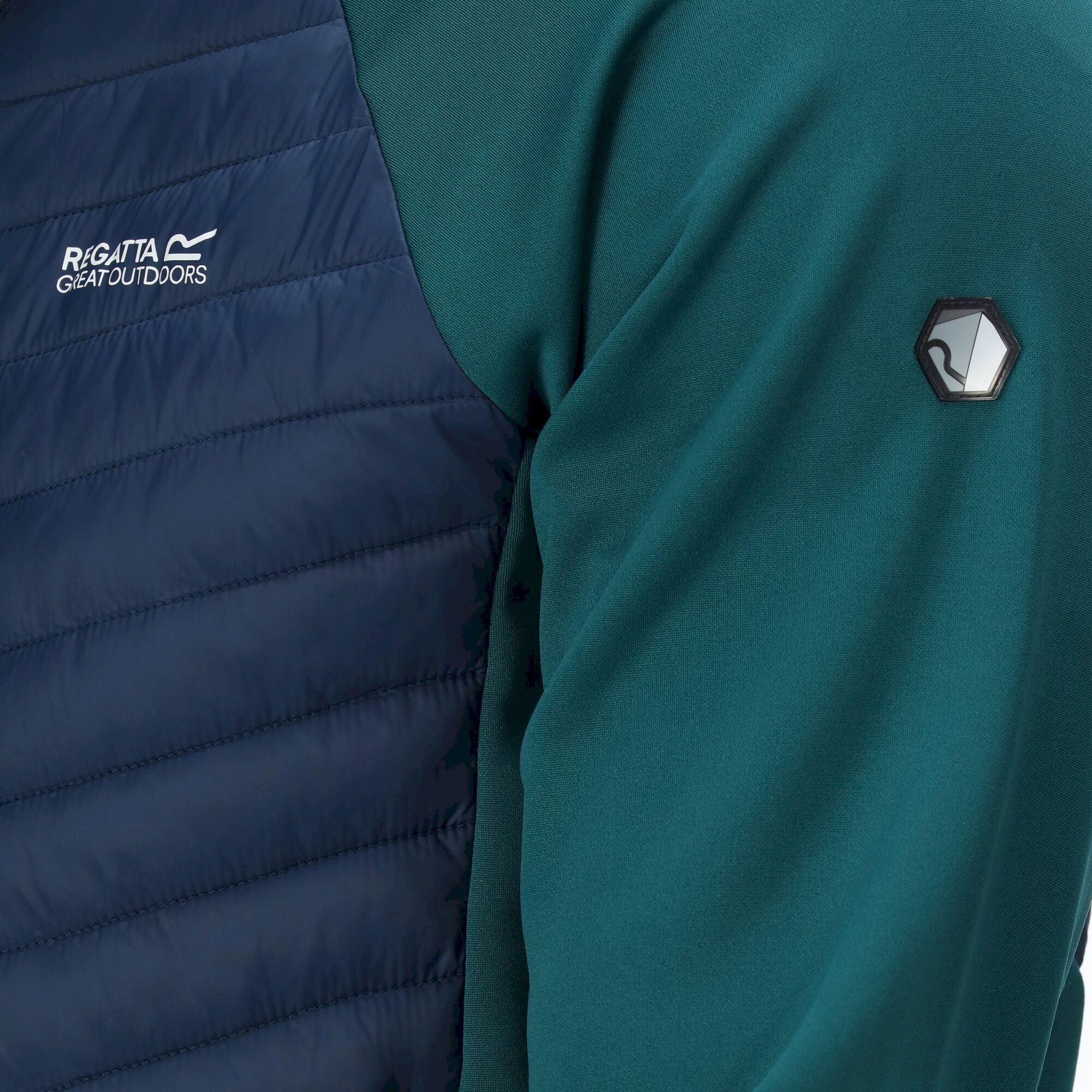 Men's Andreson VII Hybrid Lightweight Jacket | Admiral Blue Pacific Green