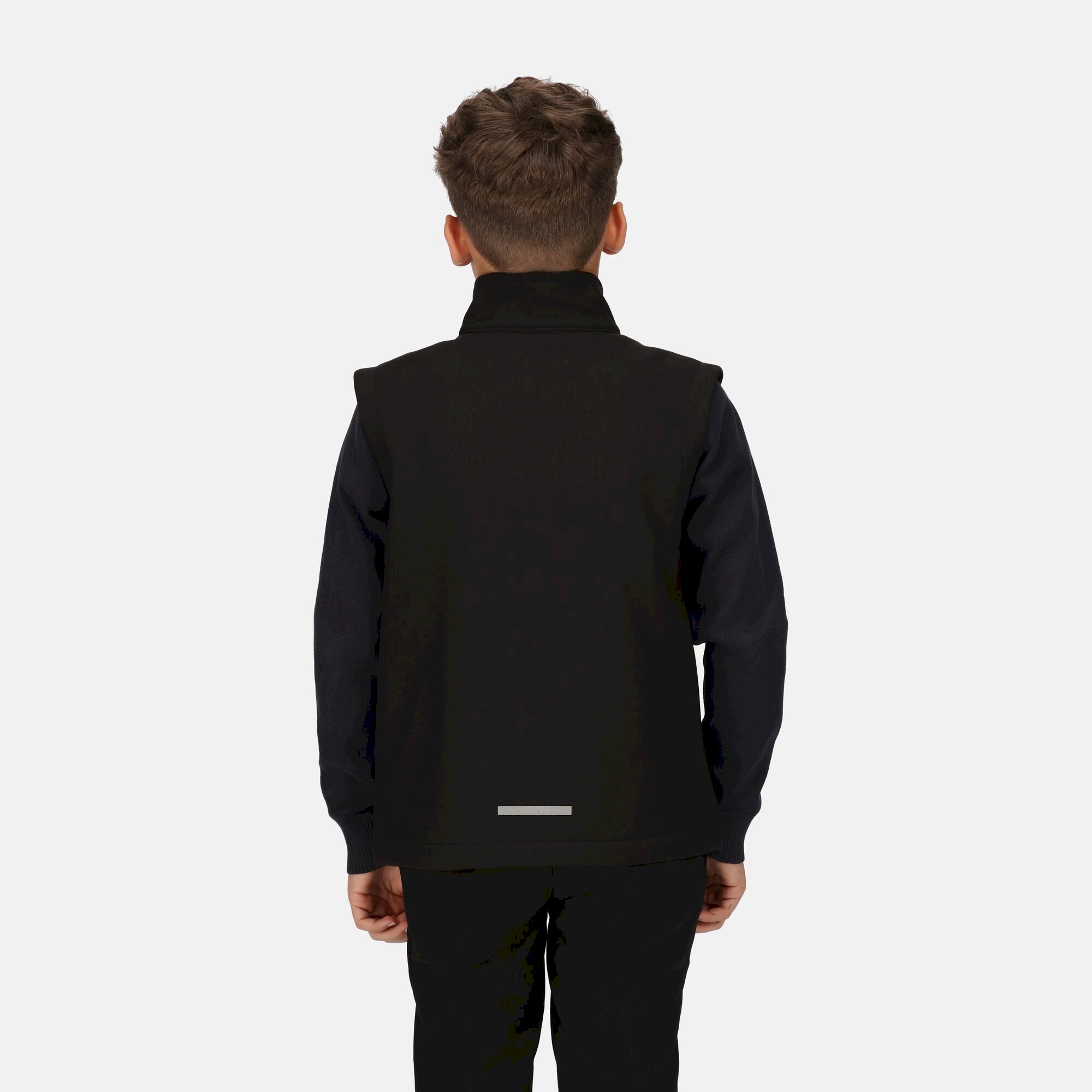 Kids' Ablaze Softshell Bodywarmer | Black