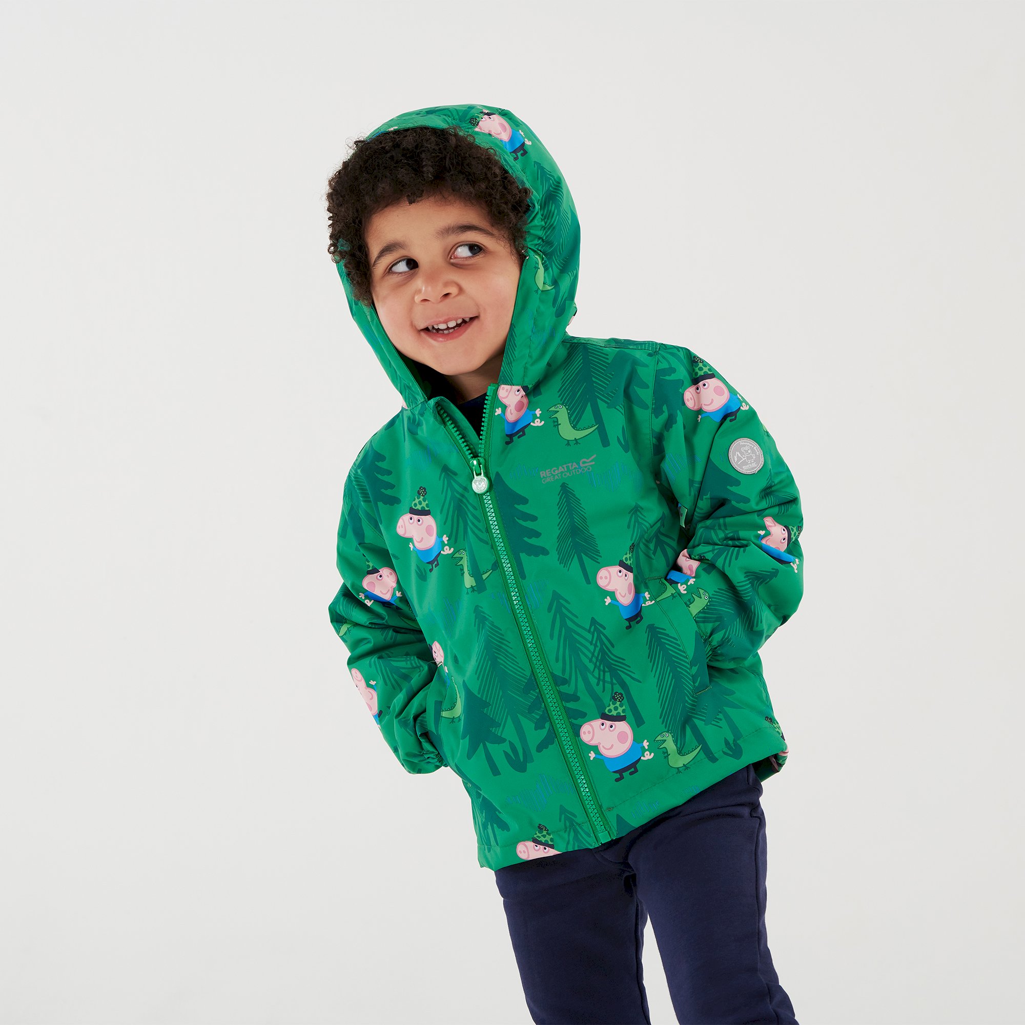 Peppa Pig Padded Muddy Puddle Jacket | Berry Pink