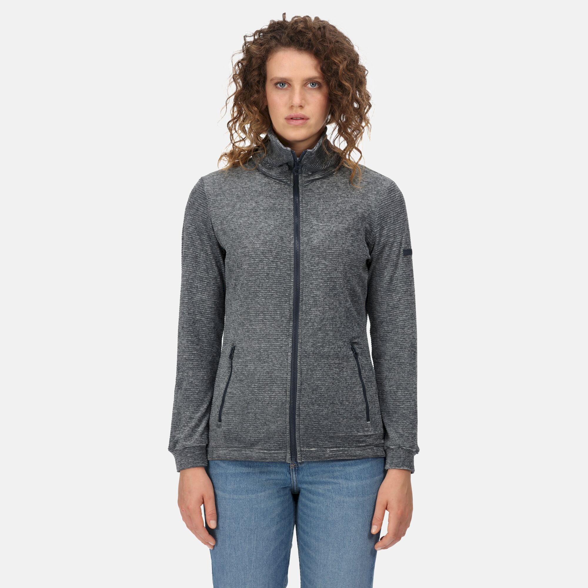 Women's Everleigh Full Zip Fleece | Navy Texture