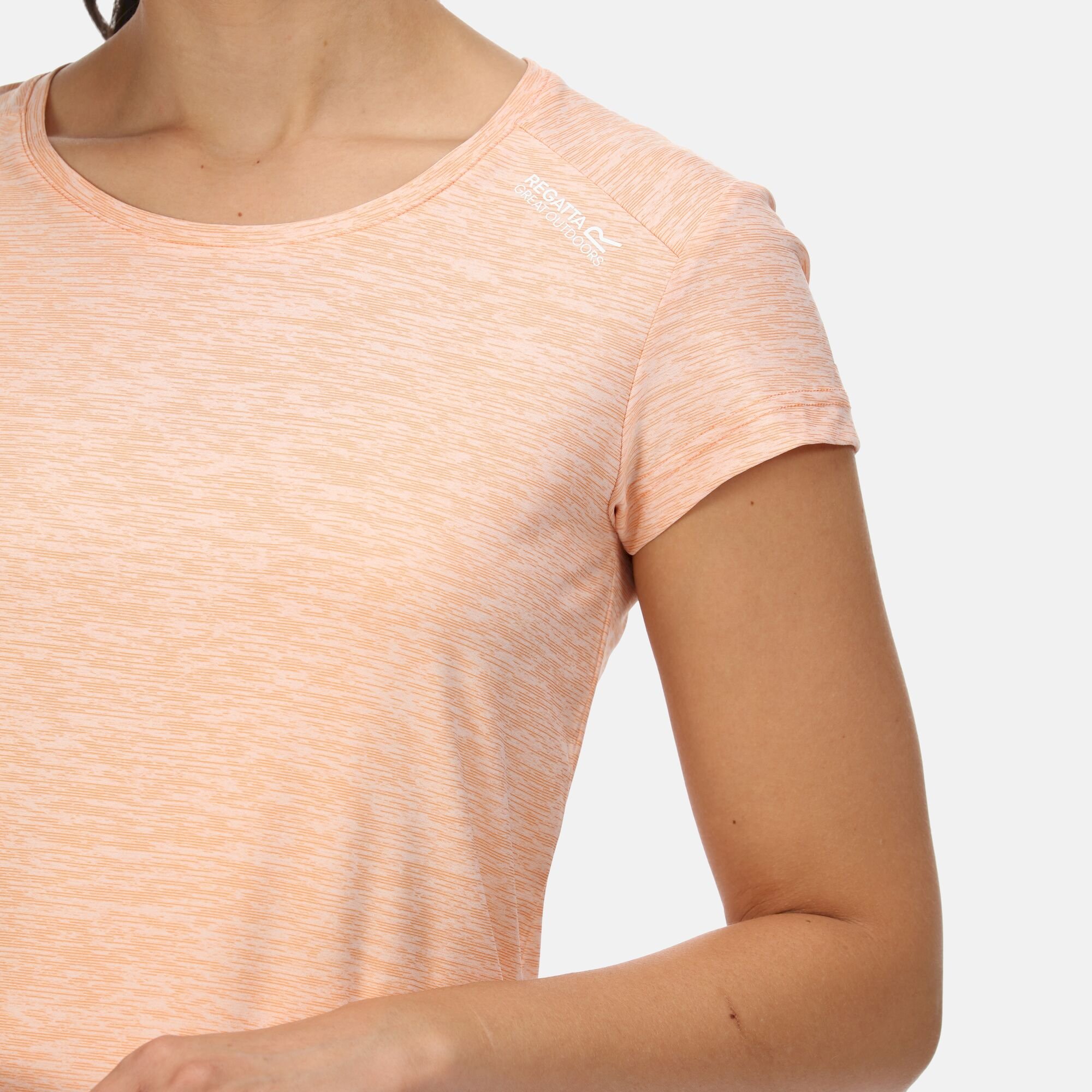 Women's Limonite V T-Shirt | Papaya